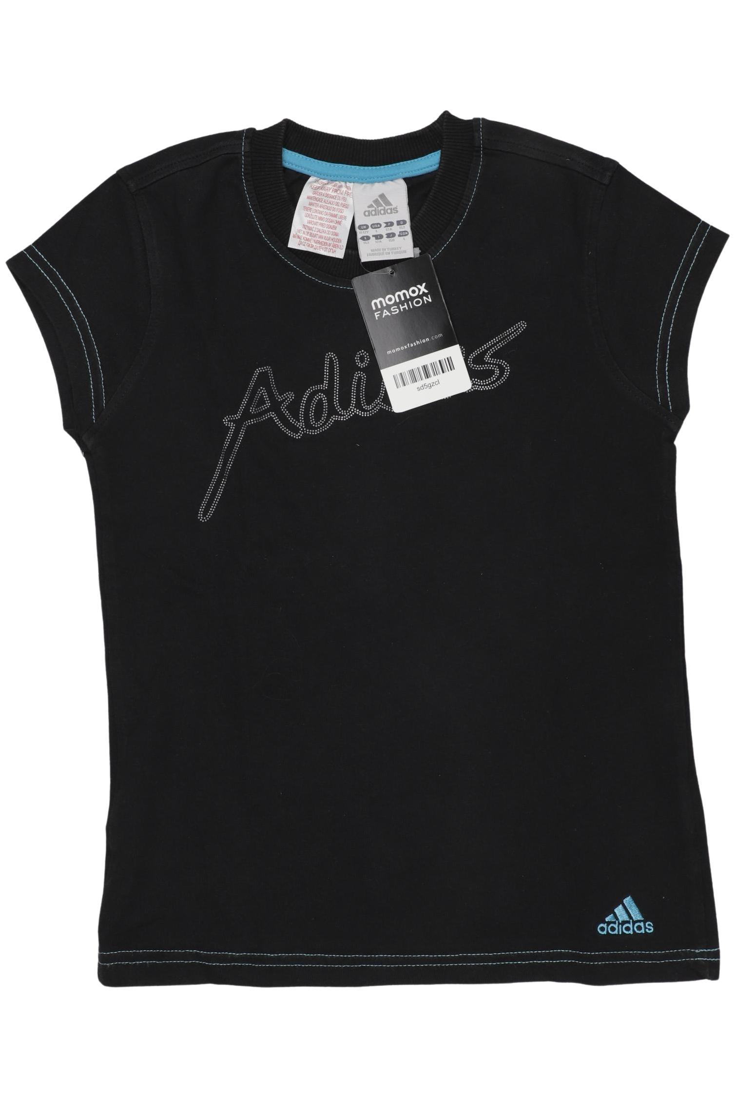 

adidas Mädchen T-Shirt, schwarz, Gr. 152