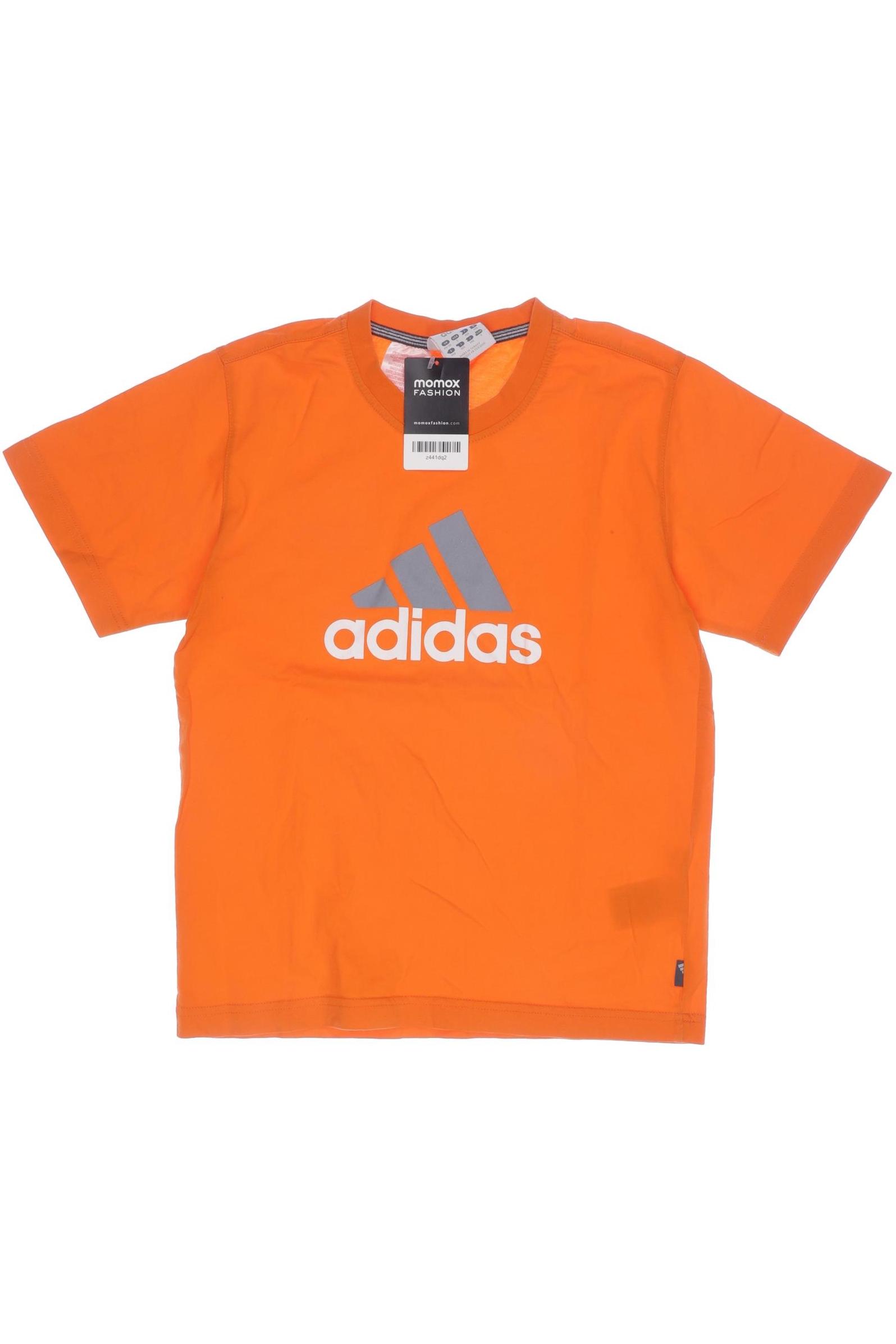 

adidas Damen T-Shirt, orange, Gr. 140