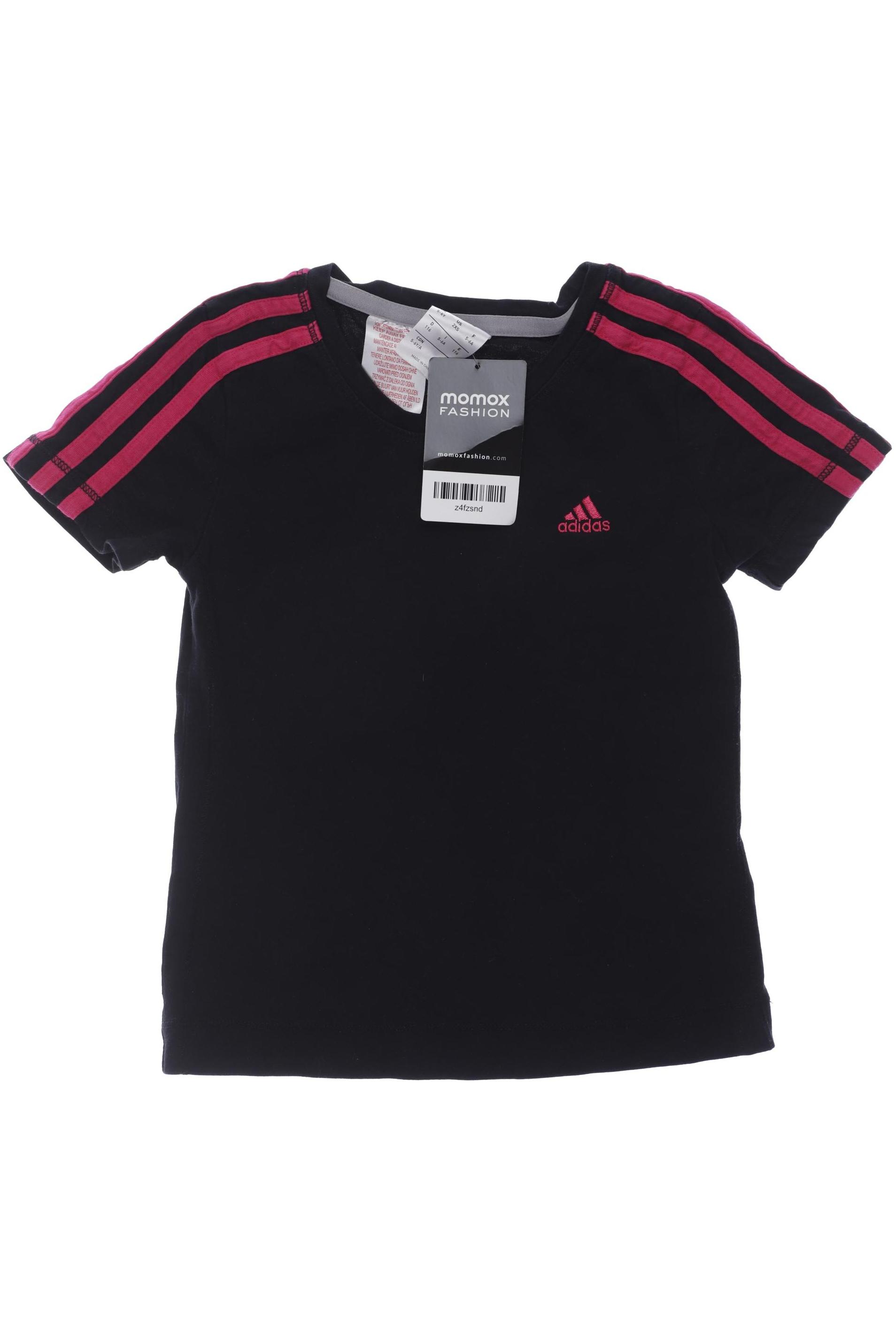 

adidas Damen T-Shirt, schwarz, Gr. 116