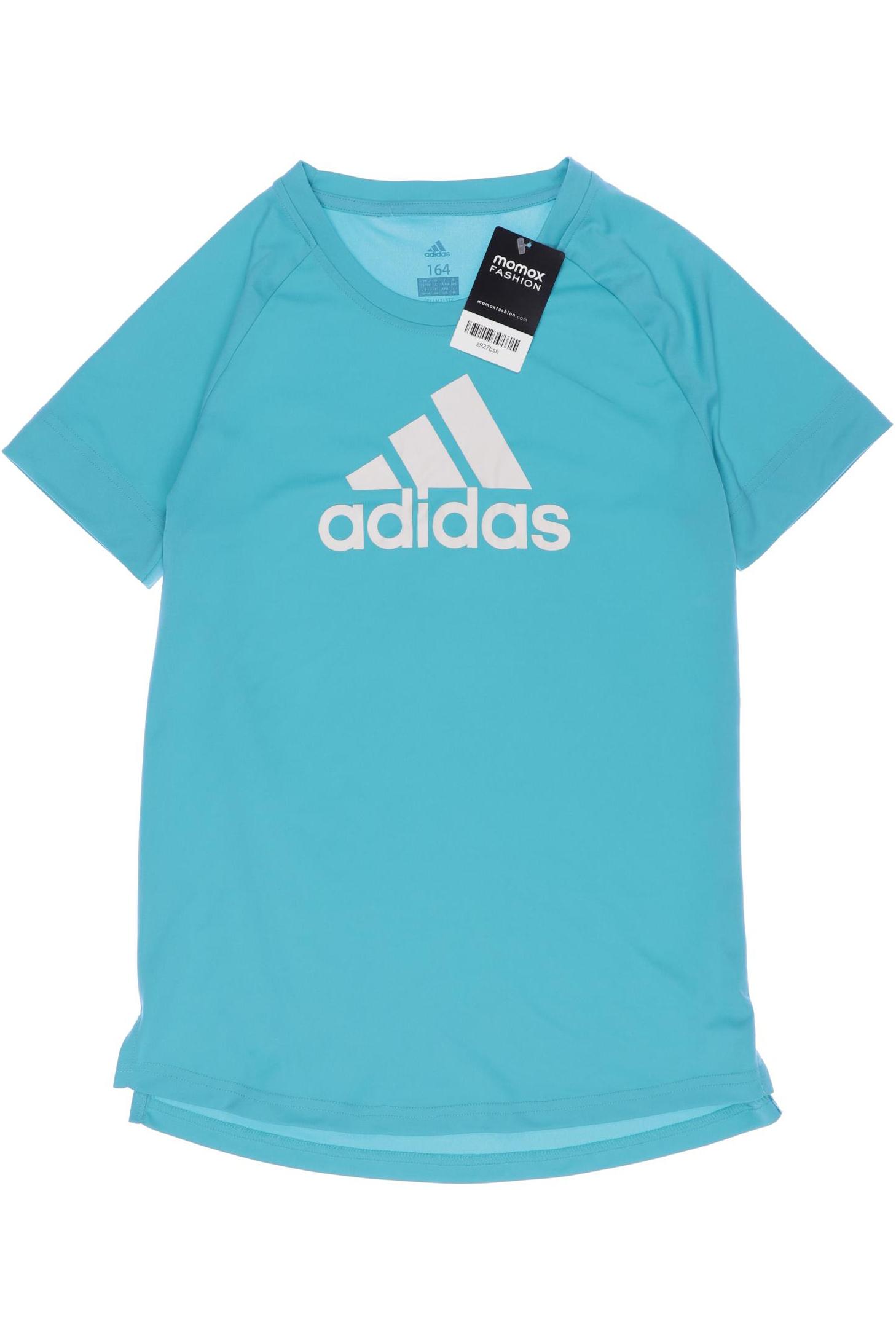 

adidas Damen T-Shirt, türkis, Gr. 164