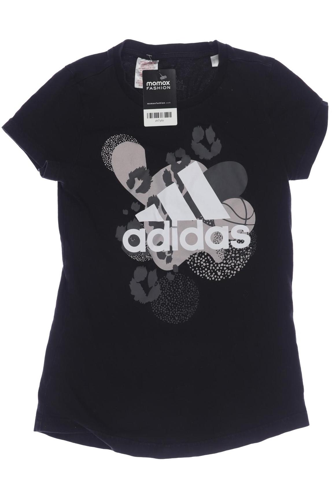 

adidas Mädchen T-Shirt, schwarz