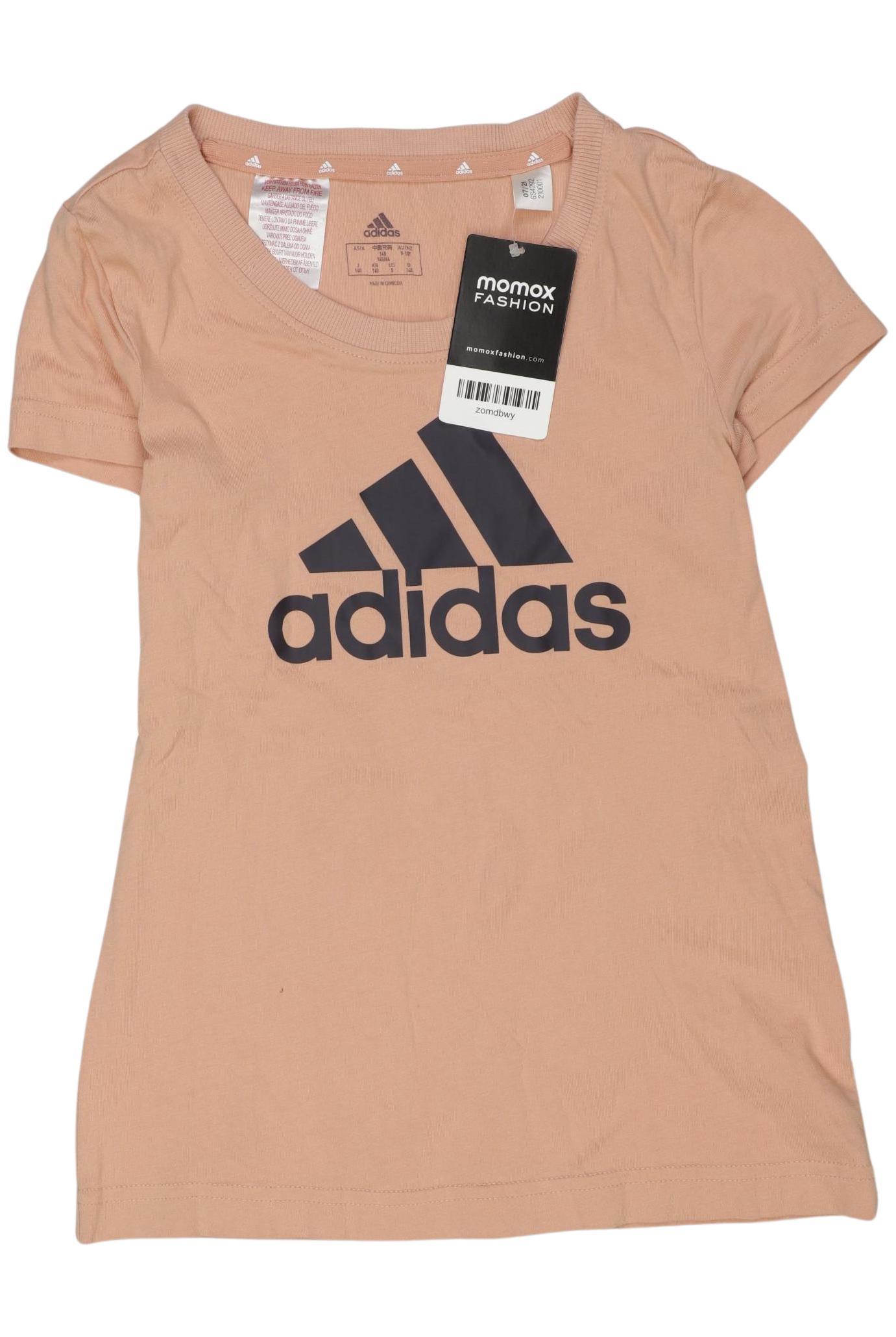 

adidas Mädchen T-Shirt, beige, Gr. 140
