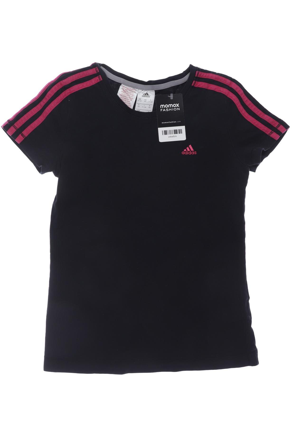

adidas Mädchen T-Shirt, schwarz