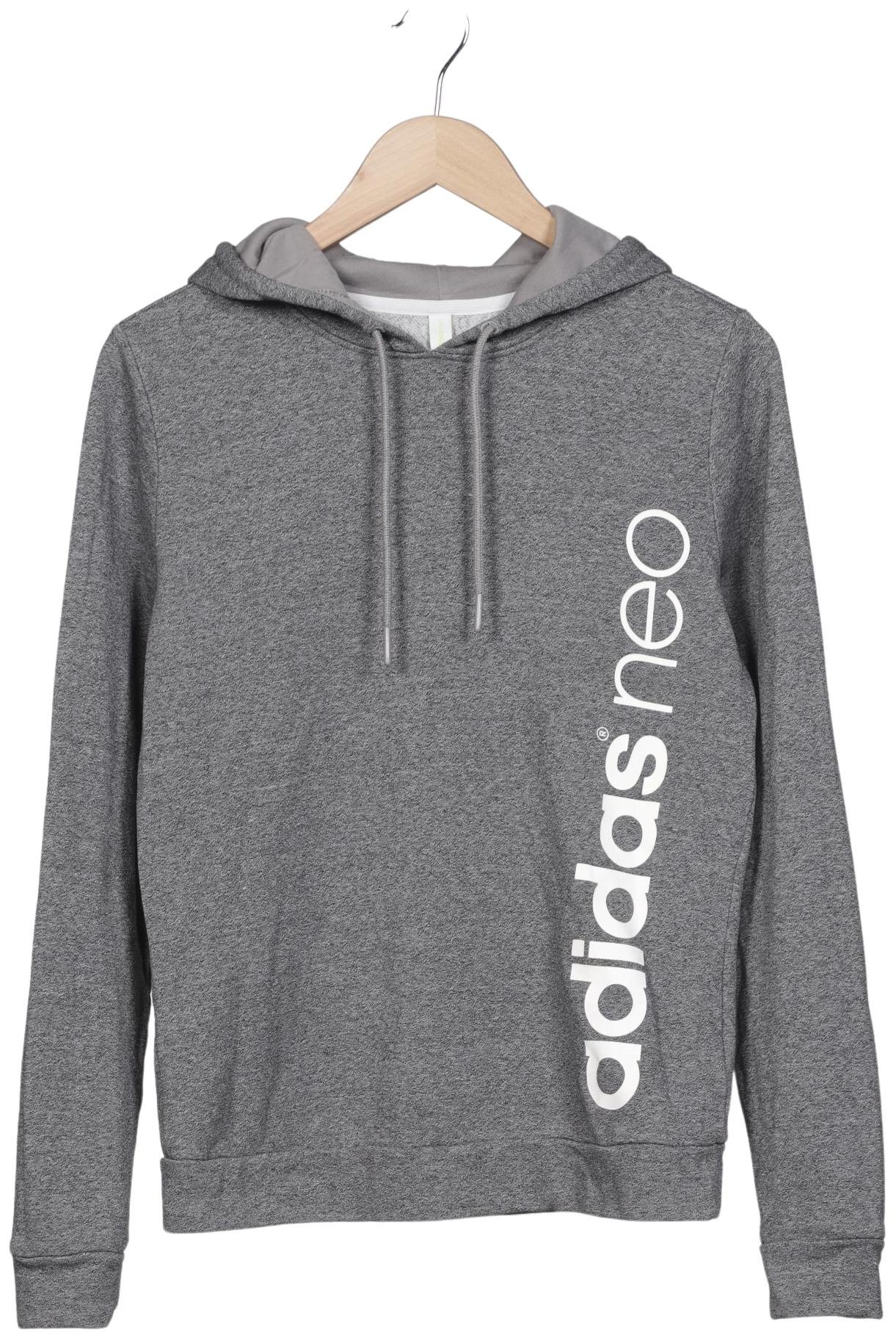 

adidas NEO Damen Kapuzenpullover, grau, Gr. 38