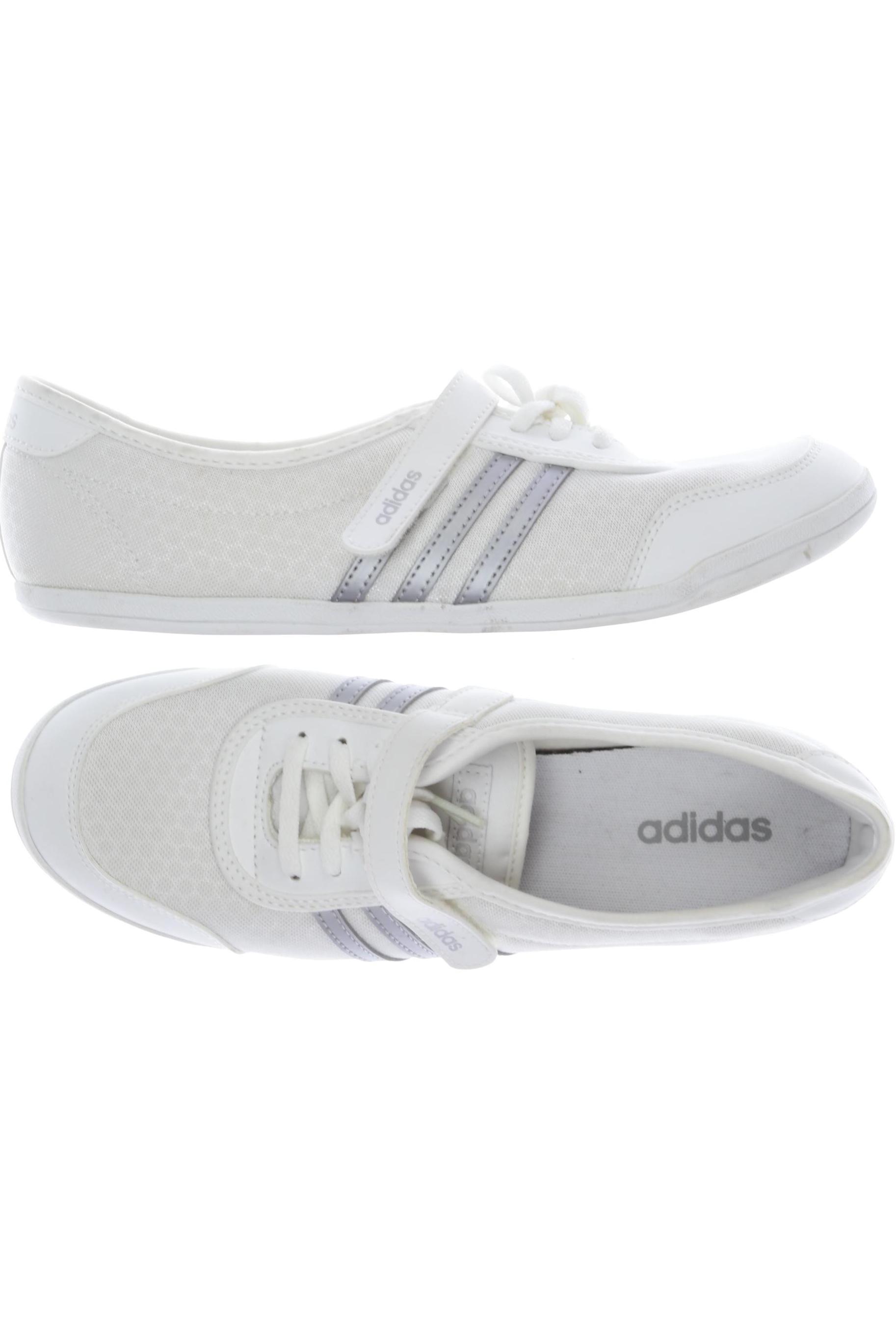 

adidas NEO Damen Ballerinas, weiß, Gr. 6.5