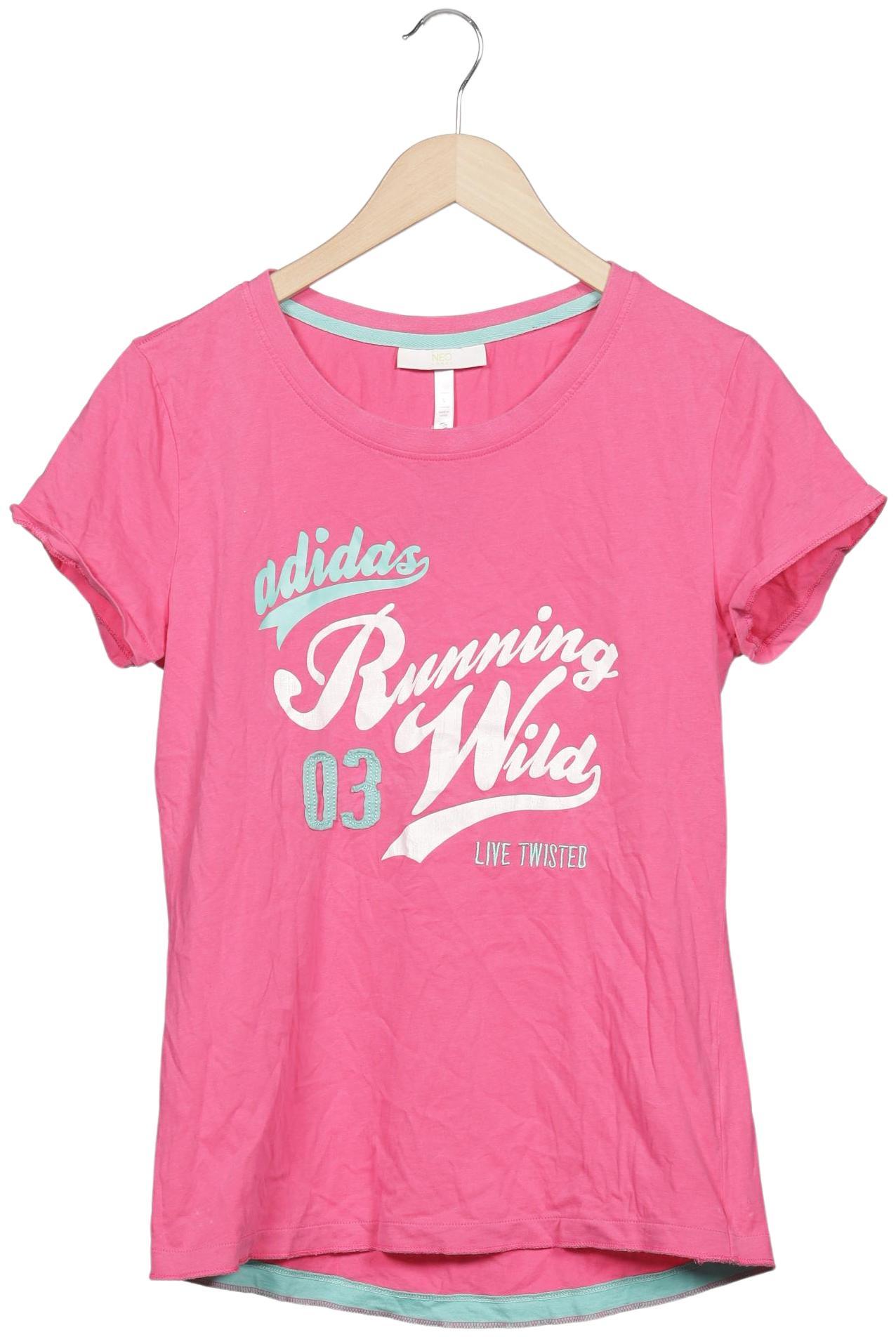 

adidas NEO Damen T-Shirt, pink, Gr. 42