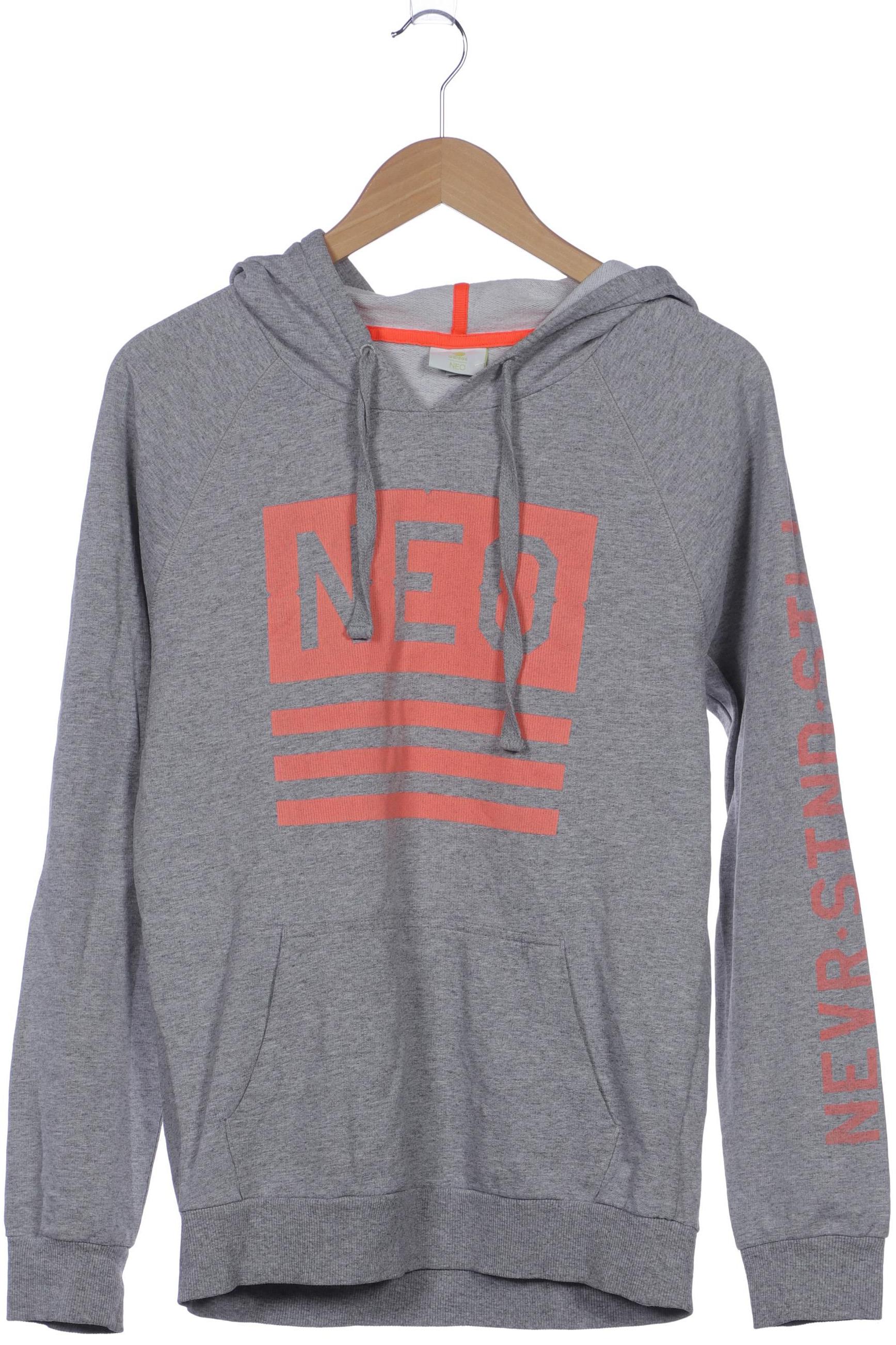 

adidas NEO Damen Kapuzenpullover, grau, Gr. 38