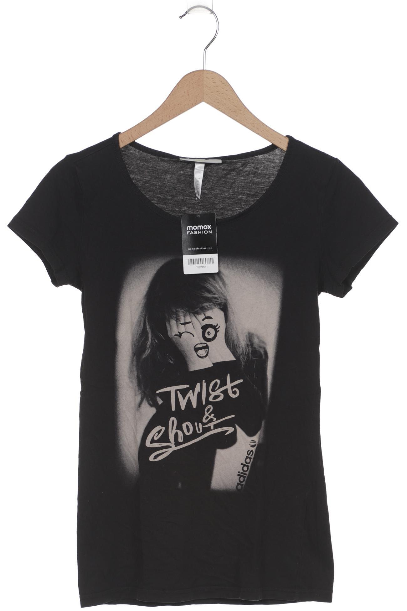 

adidas NEO Damen T-Shirt, schwarz, Gr. 34