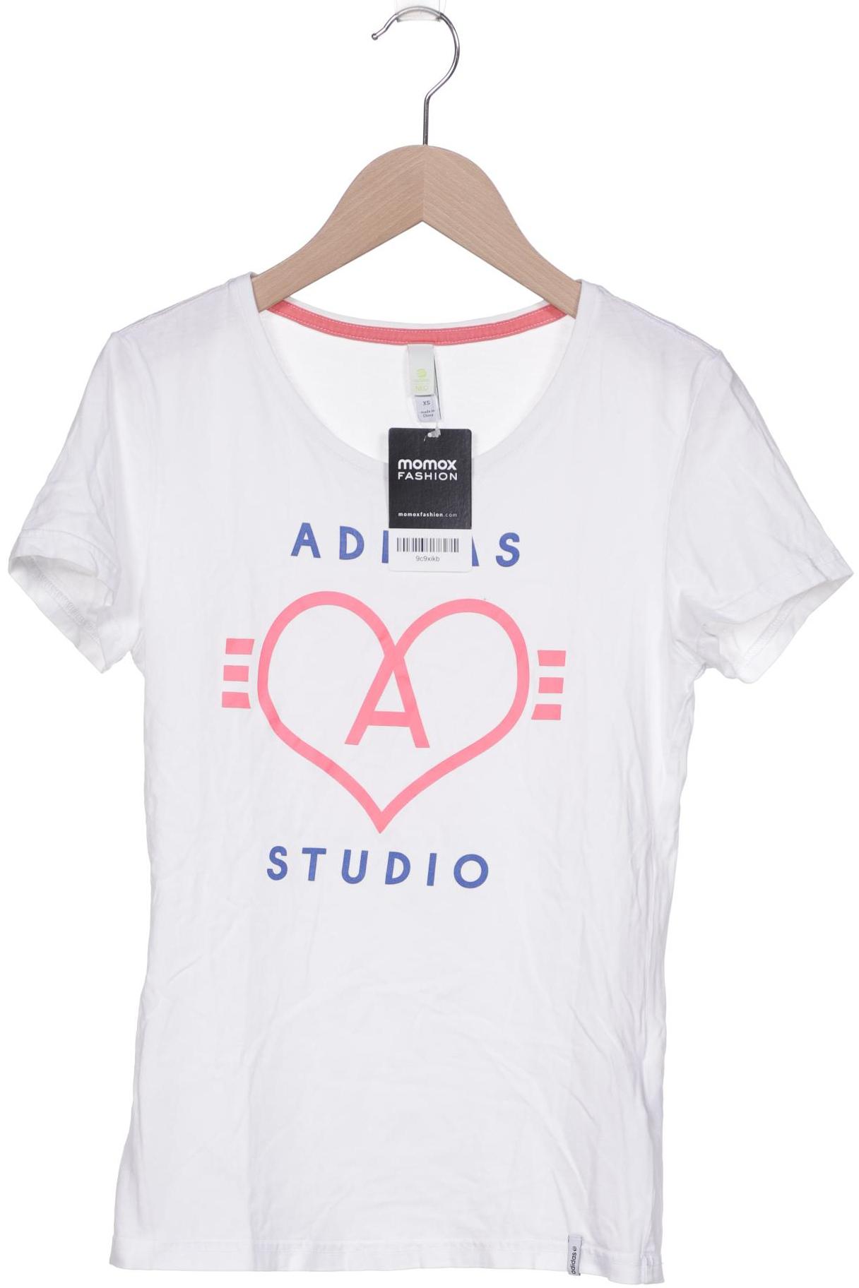 

adidas NEO Damen T-Shirt, weiß, Gr. 34