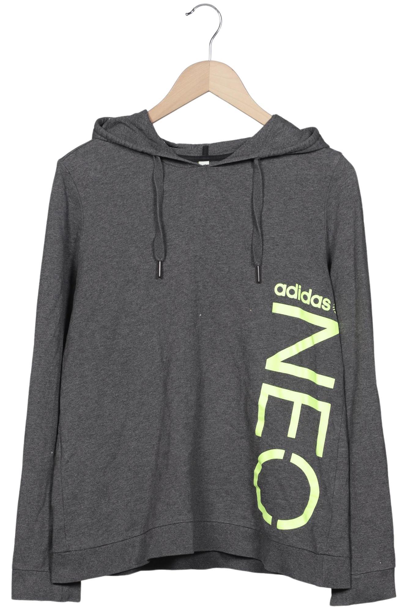 

adidas NEO Damen Kapuzenpullover, grau, Gr. 44