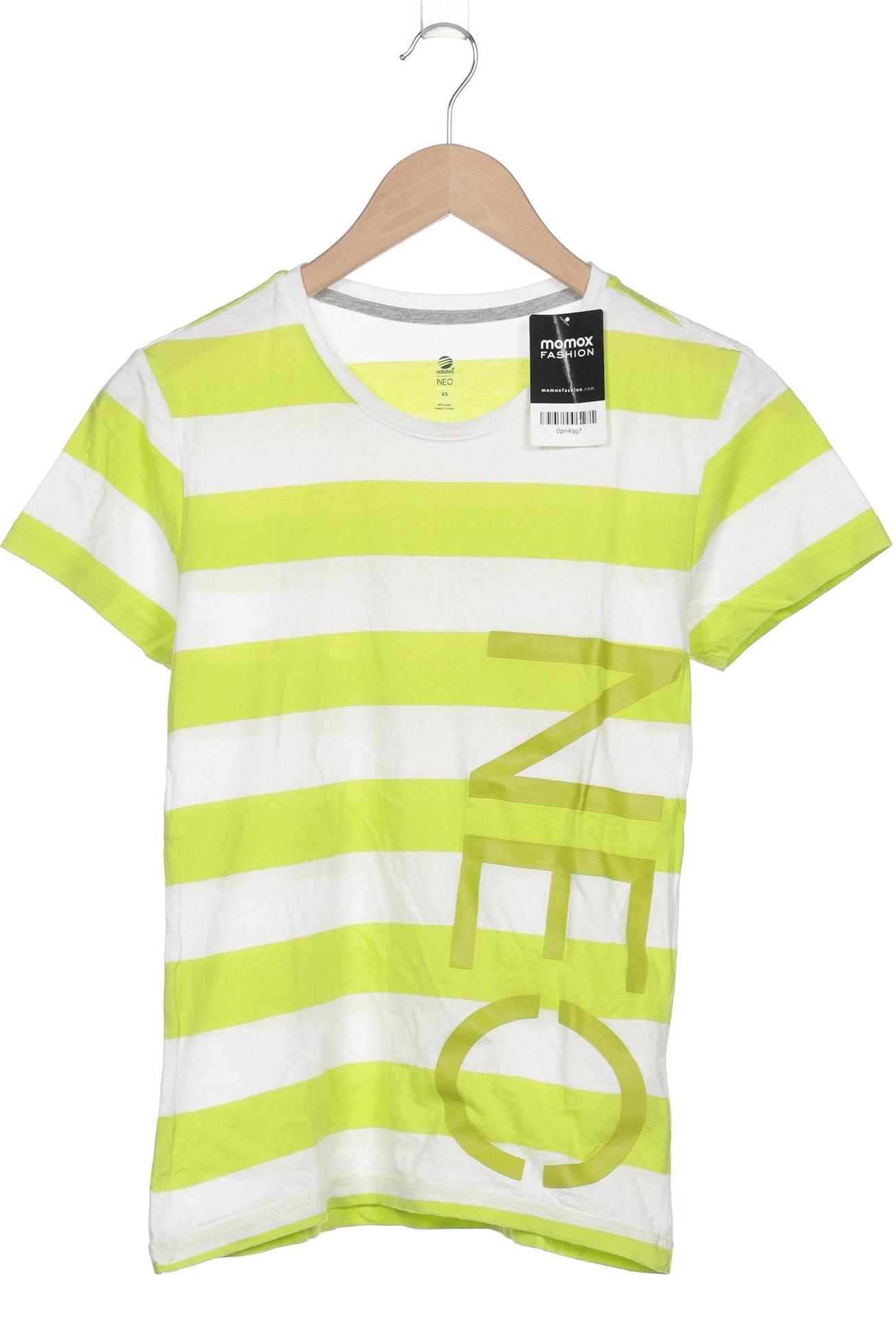 

adidas NEO Damen T-Shirt, neon, Gr. 34
