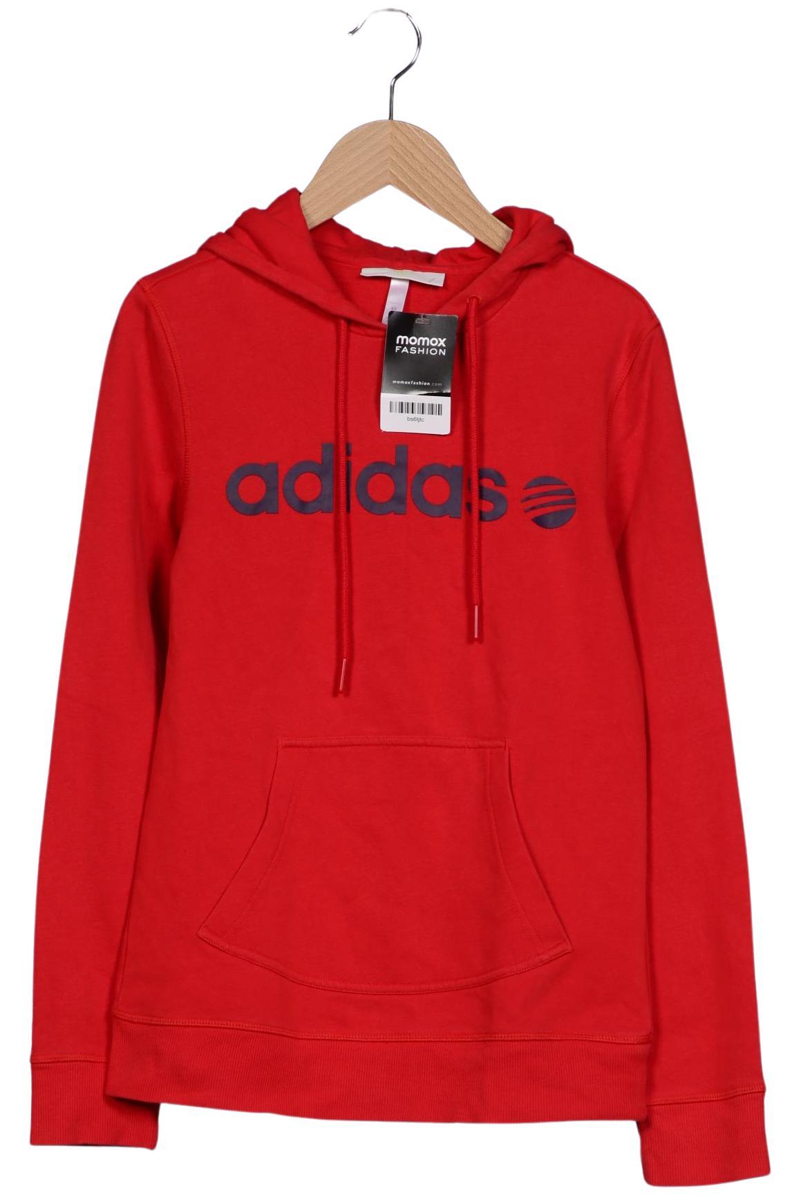 

adidas NEO Damen Kapuzenpullover, rot, Gr. 34