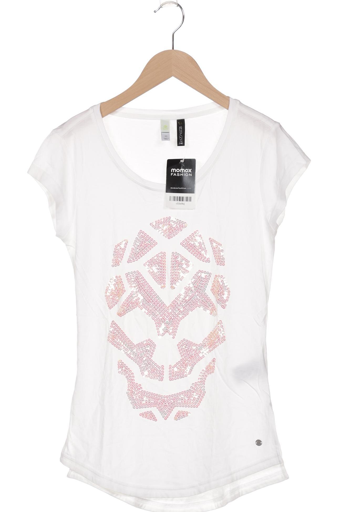 

adidas NEO Damen T-Shirt, weiß, Gr. 34