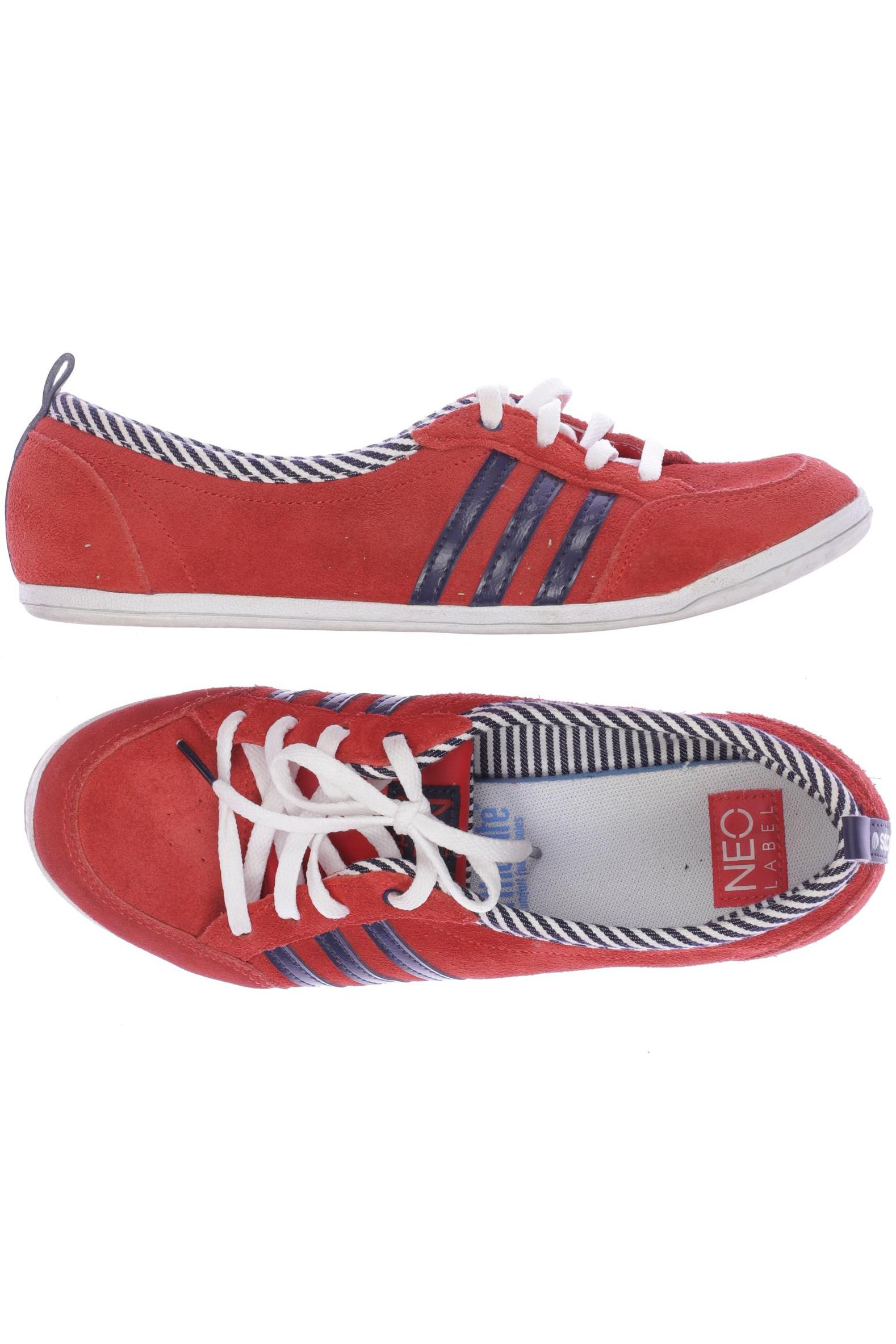 

adidas NEO Damen Sneakers, rot, Gr. 5