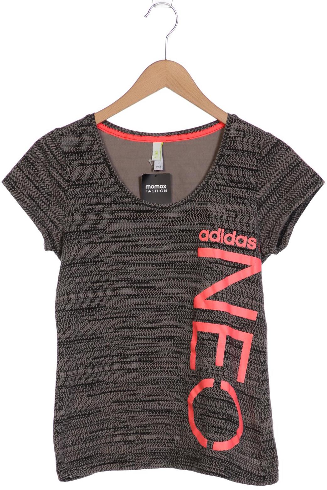 

adidas NEO Damen T-Shirt, grau, Gr. 42