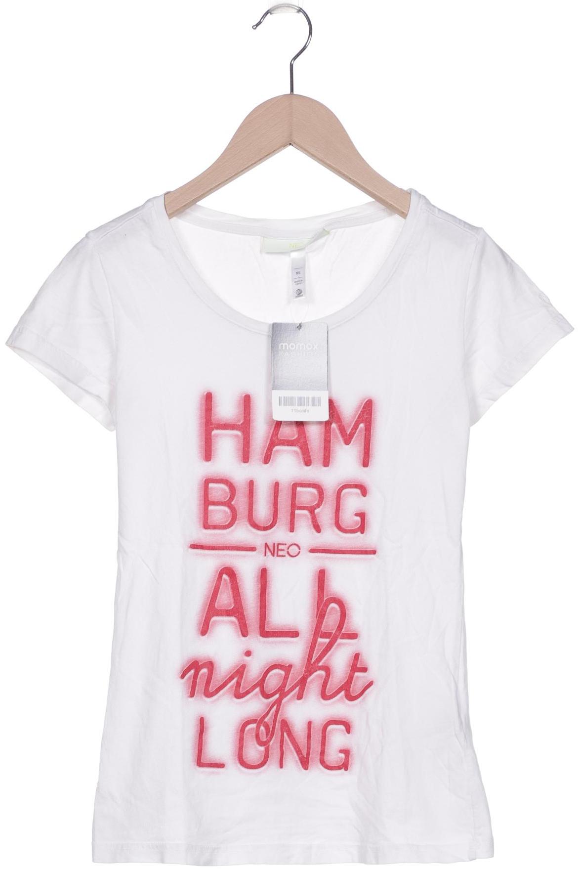 

adidas NEO Damen T-Shirt, weiß, Gr. 34