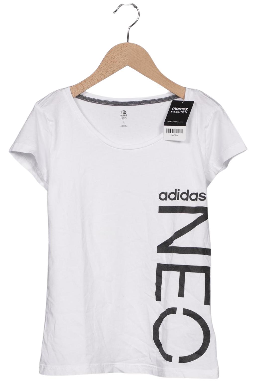 

adidas NEO Damen T-Shirt, weiß, Gr. 36
