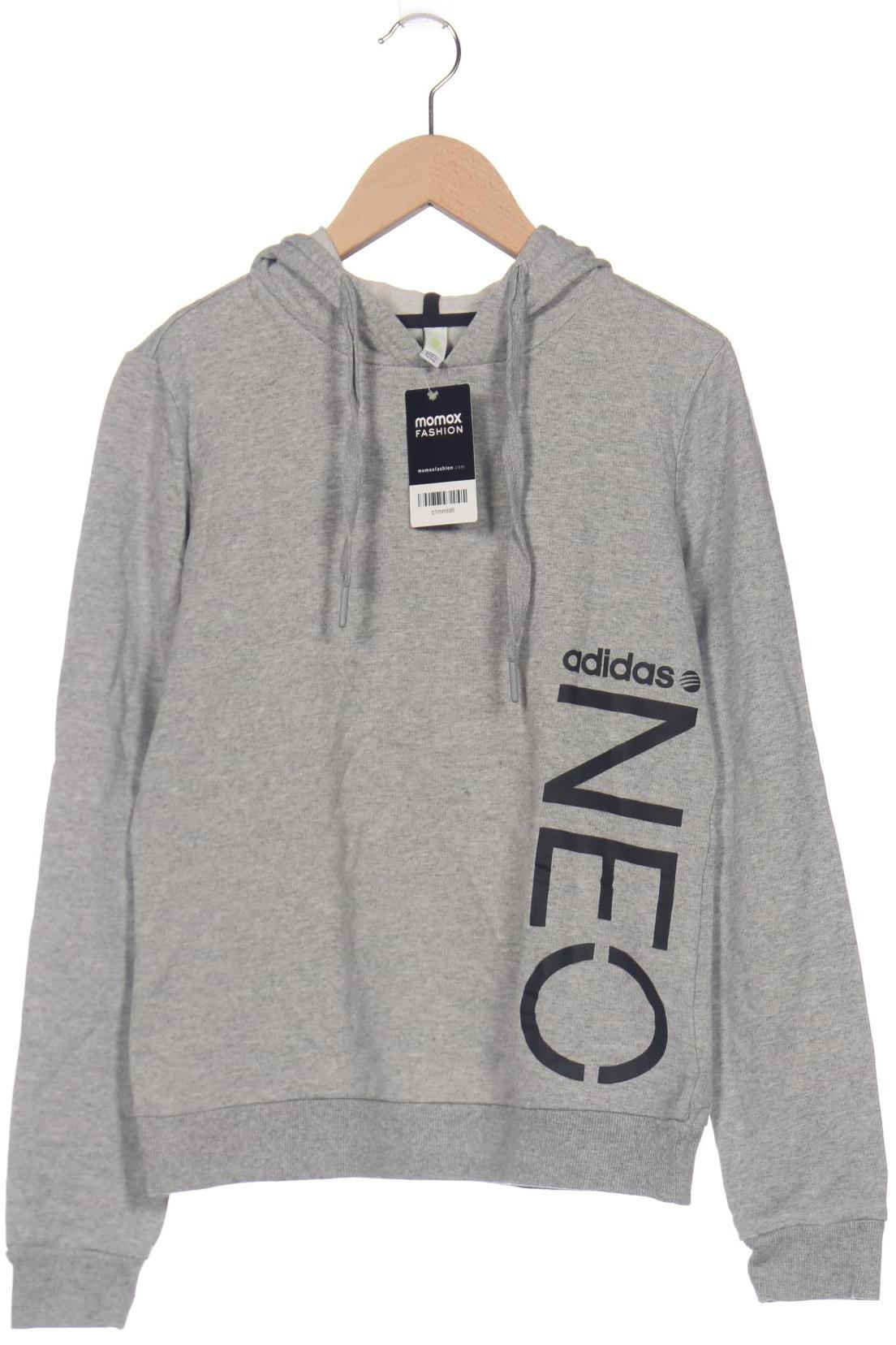 

adidas NEO Damen Kapuzenpullover, grau, Gr. 36