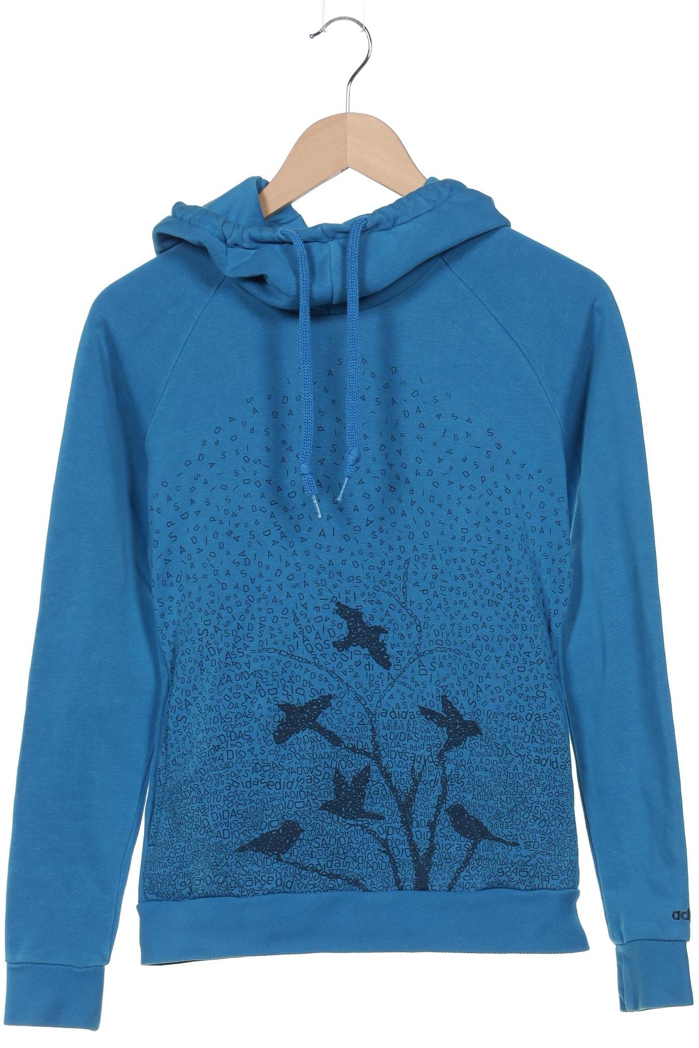 

adidas NEO Damen Kapuzenpullover, blau, Gr. 36