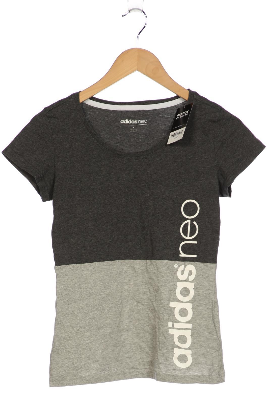 

adidas NEO Damen T-Shirt, grau, Gr. 36