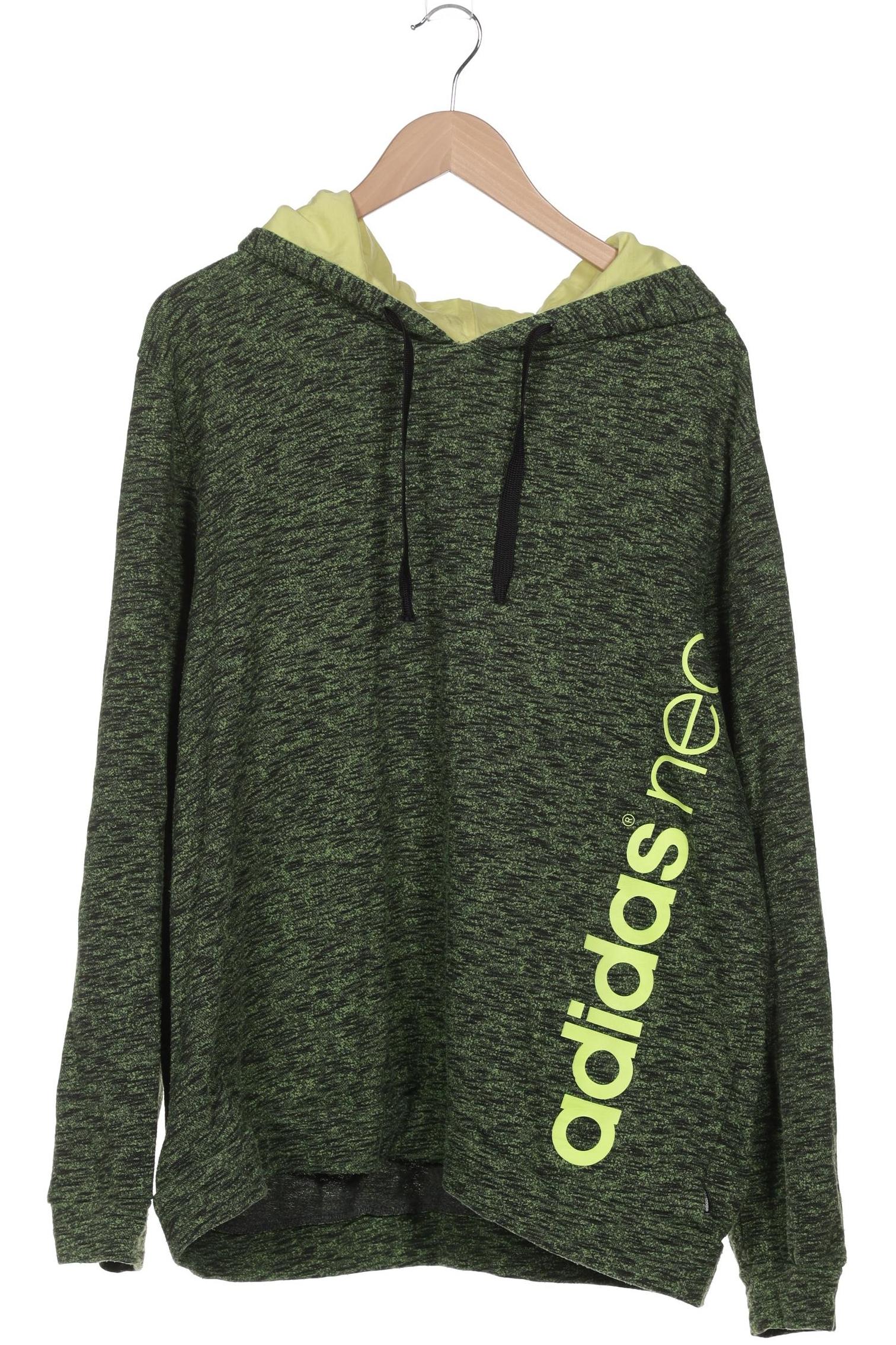 

adidas NEO Herren Kapuzenpullover, grün, Gr. 56
