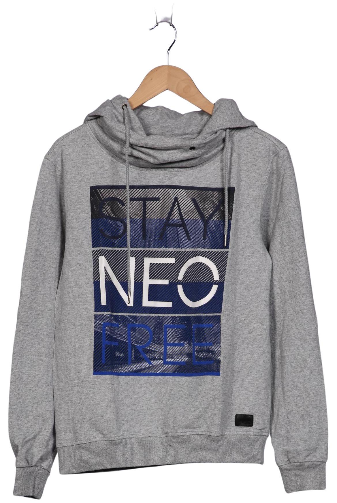 

adidas NEO Herren Kapuzenpullover, grau, Gr. 48