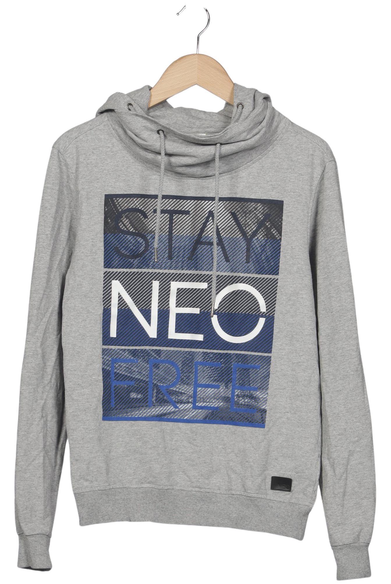 

adidas NEO Herren Kapuzenpullover, grau, Gr. 46