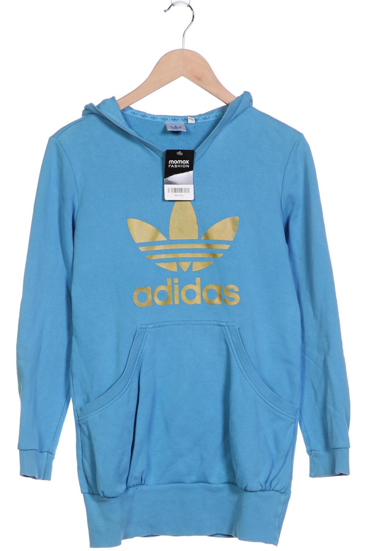 

adidas Originals Damen Kapuzenpullover, blau, Gr. 36