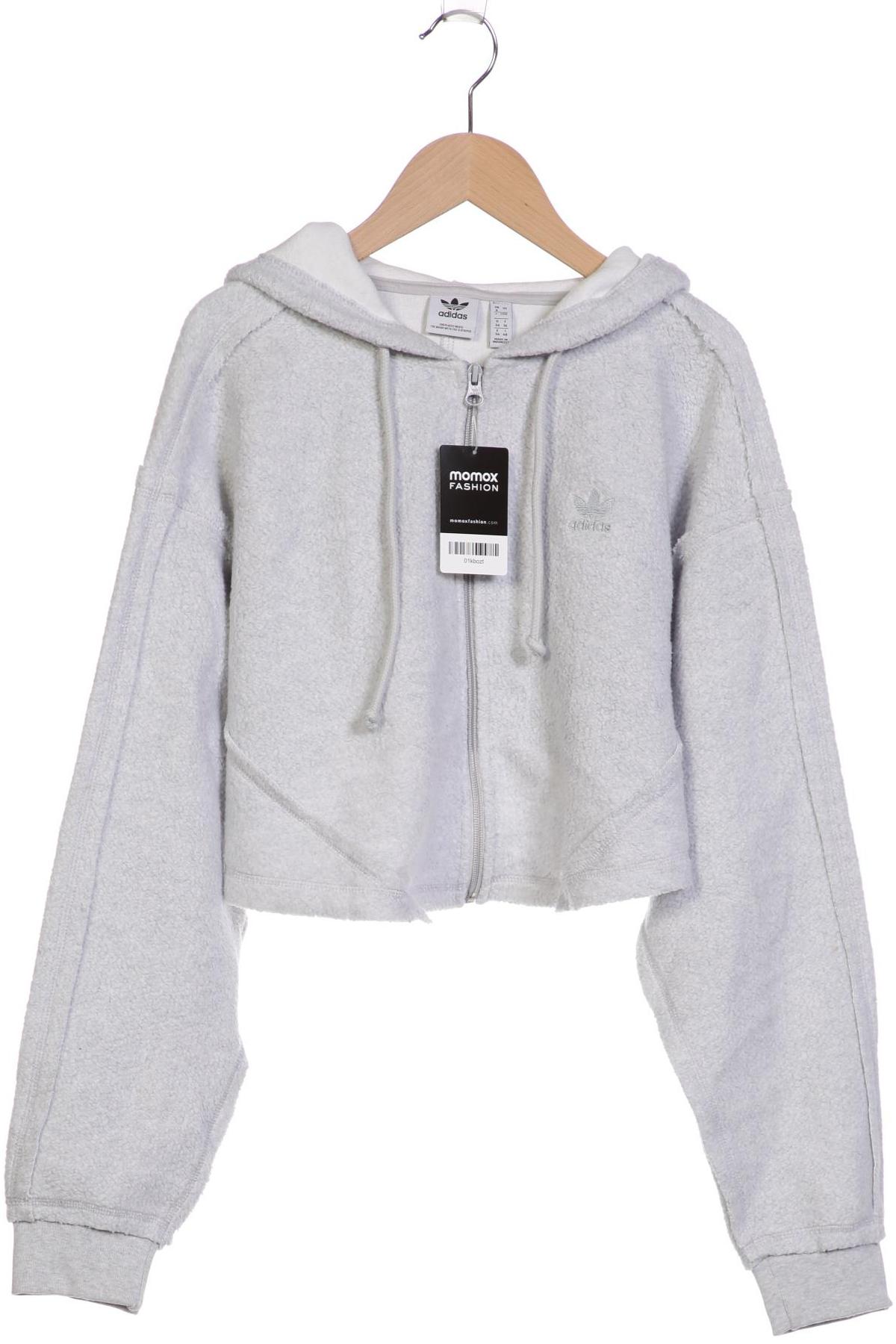 

adidas Originals Damen Kapuzenpullover, grau, Gr. 34