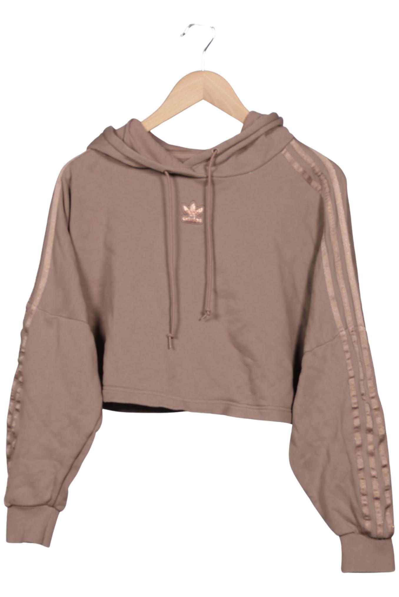 

adidas Originals Damen Kapuzenpullover, grau, Gr. 34