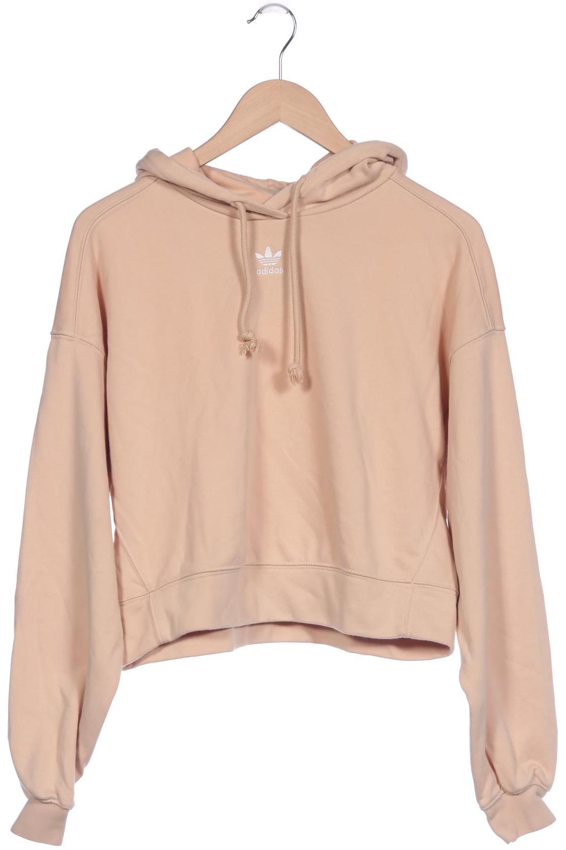 

adidas Originals Damen Kapuzenpullover, beige, Gr. 36