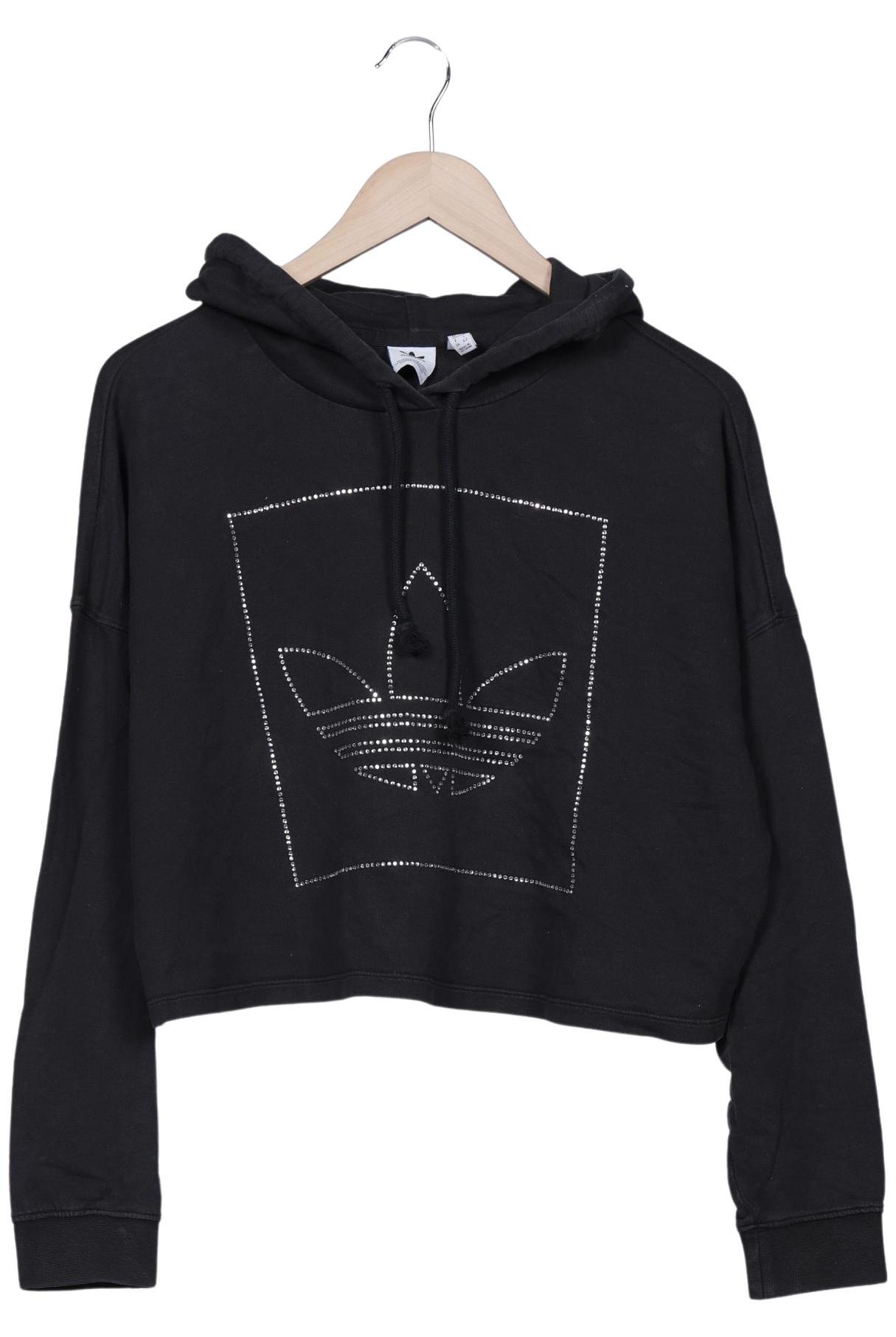 

adidas Originals Damen Kapuzenpullover, schwarz, Gr. 36
