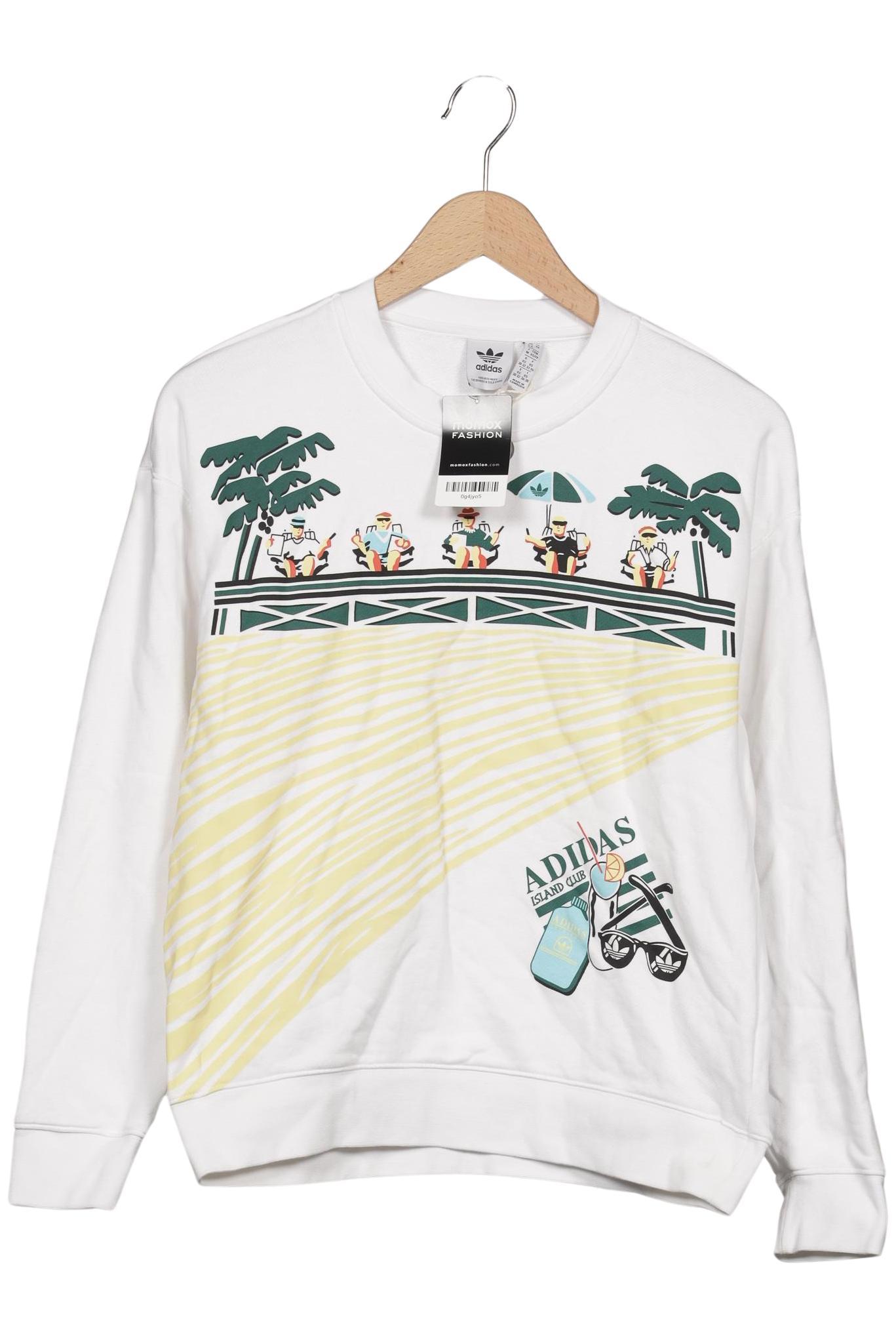

adidas Originals Damen Sweatshirt, weiß, Gr. 34