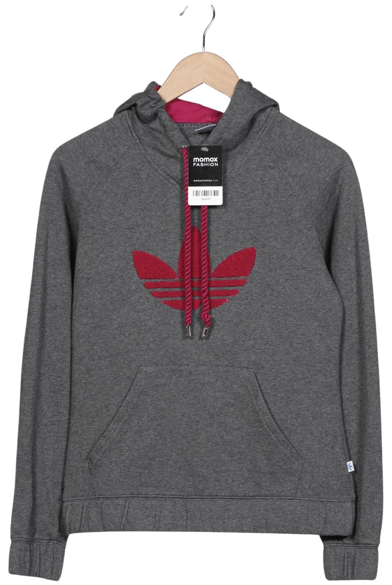 

adidas Originals Damen Kapuzenpullover, grau, Gr. 36