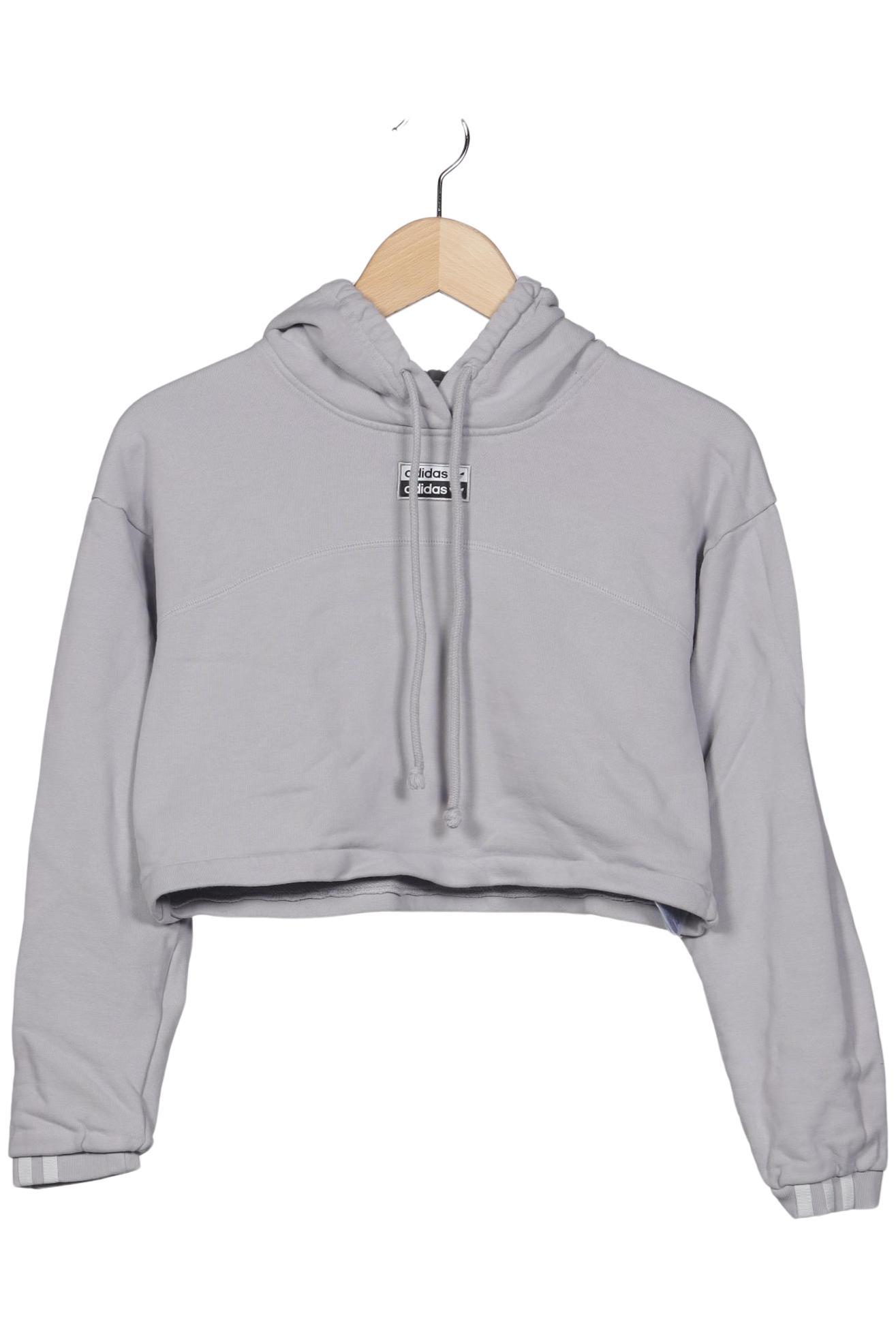 

adidas Originals Damen Kapuzenpullover, grau, Gr. 32