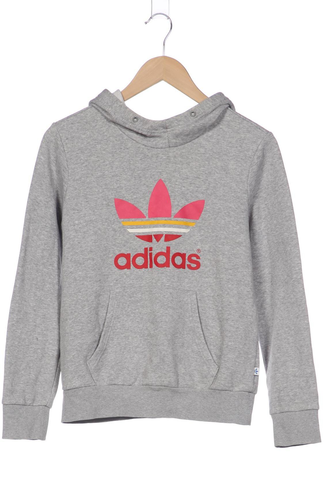 

adidas Originals Damen Kapuzenpullover, grau, Gr. 36