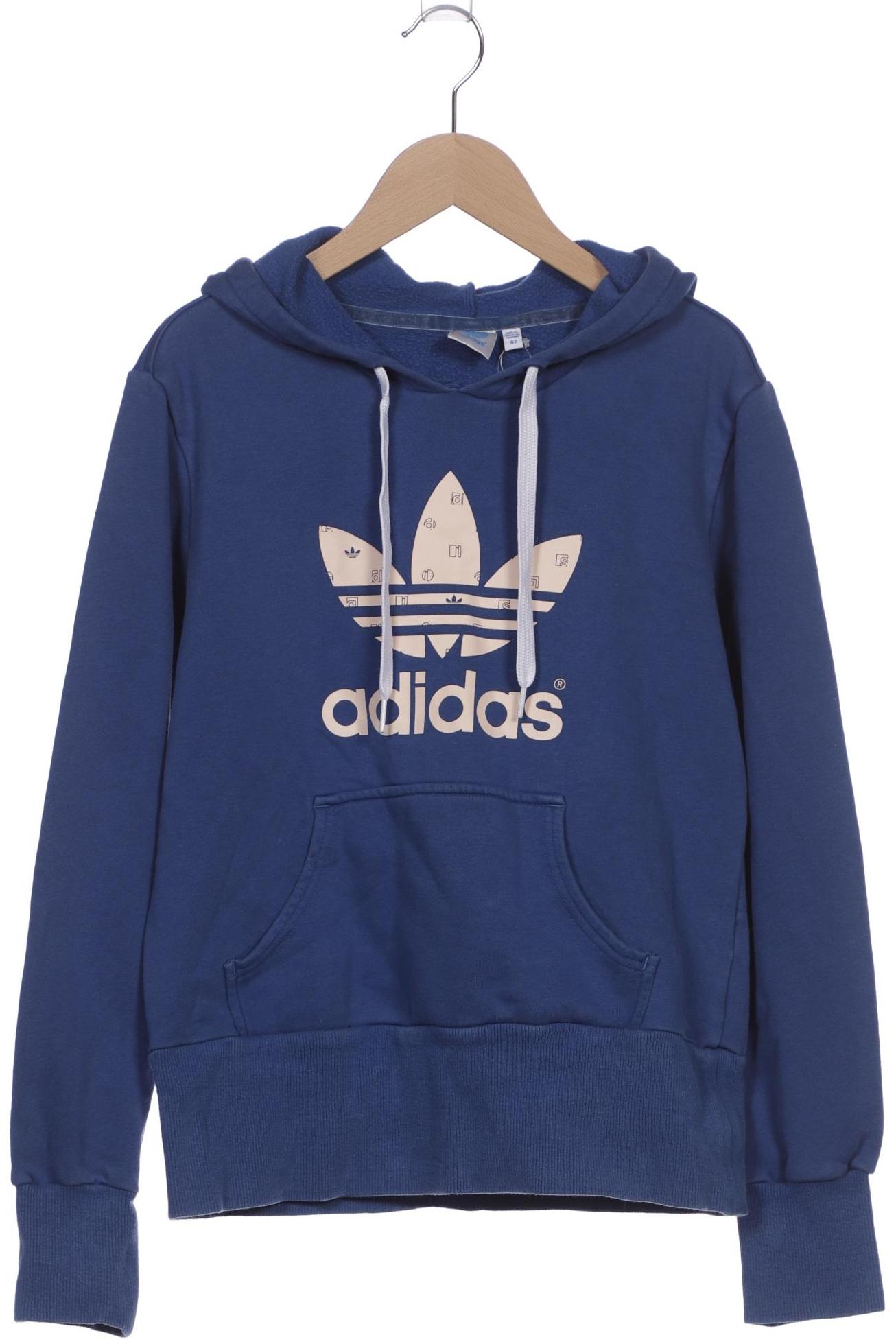 

adidas Originals Damen Kapuzenpullover, blau, Gr. 42