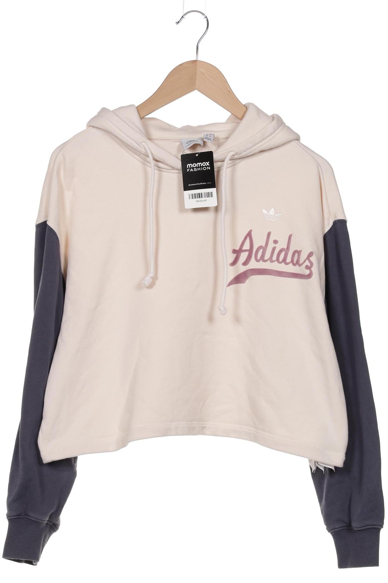 

adidas Originals Damen Kapuzenpullover, beige, Gr. 36