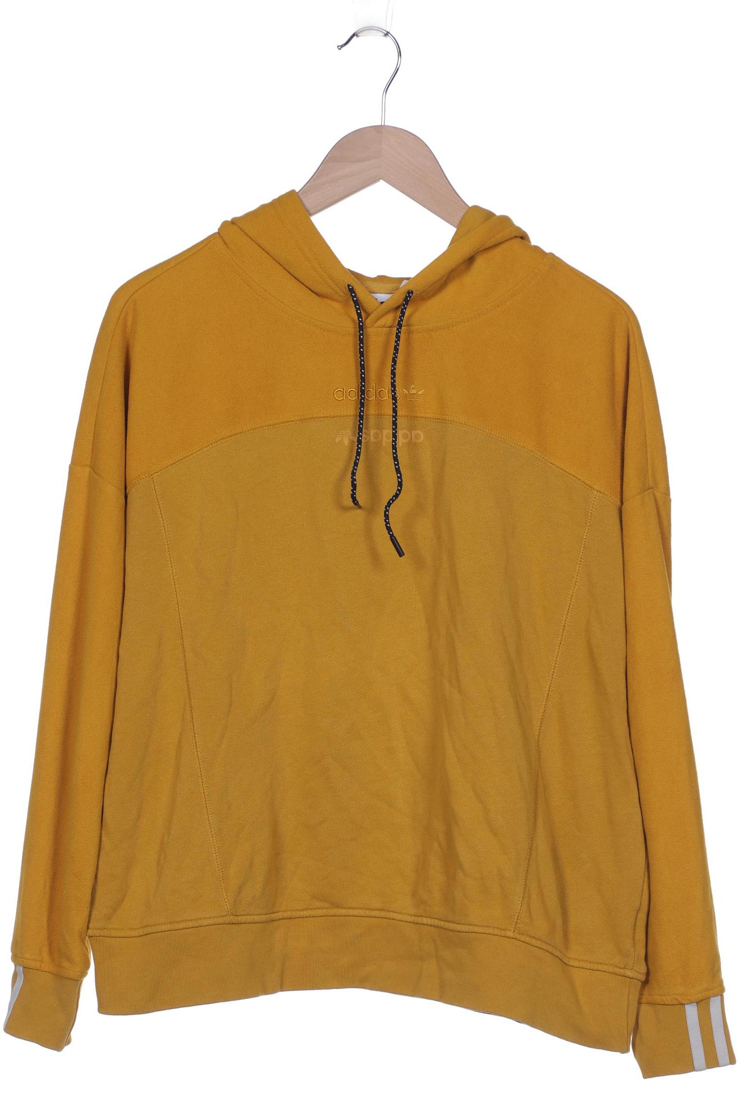 

adidas Originals Damen Kapuzenpullover, gelb, Gr. 40