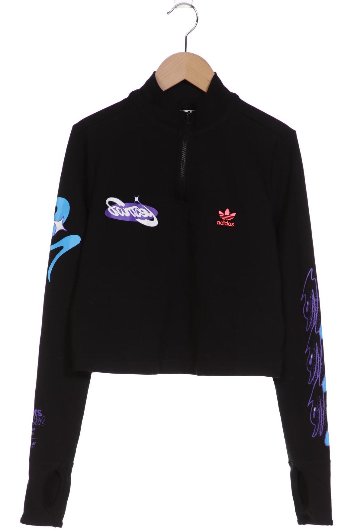 

adidas Originals Damen Langarmshirt, schwarz, Gr. 38