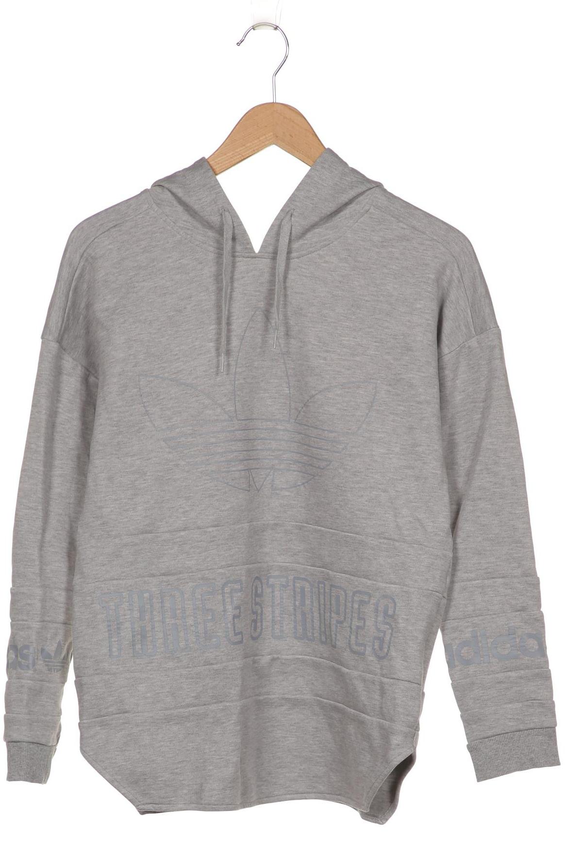 

adidas Originals Damen Kapuzenpullover, grau, Gr. 36