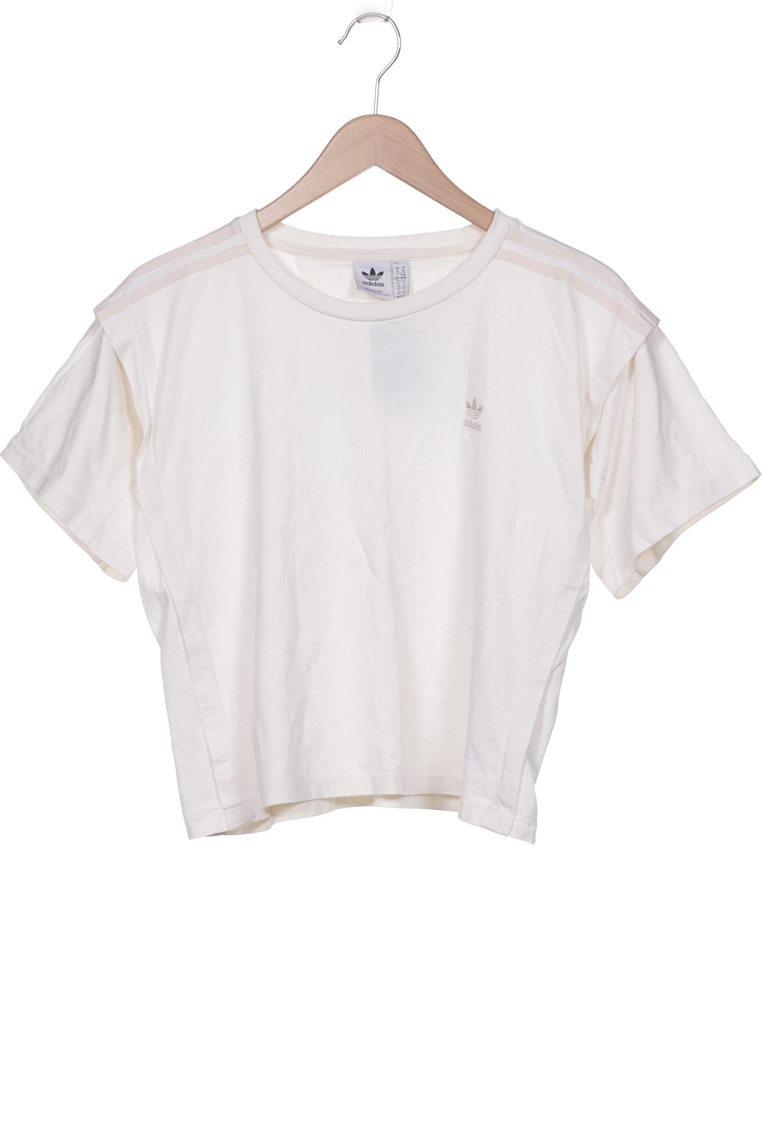

adidas Originals Damen T-Shirt, cremeweiß