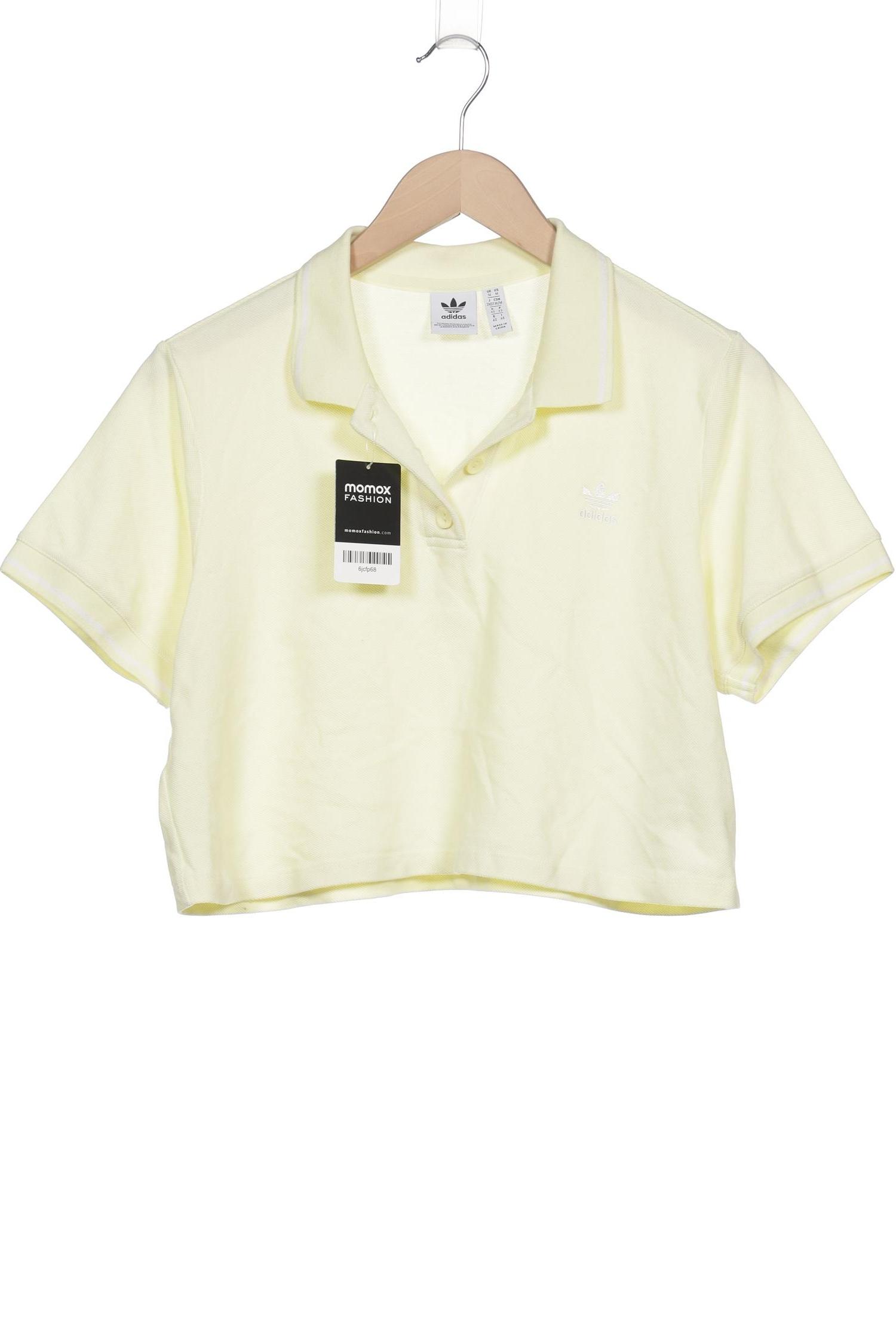 

adidas Originals Damen Poloshirt, gelb, Gr. 40