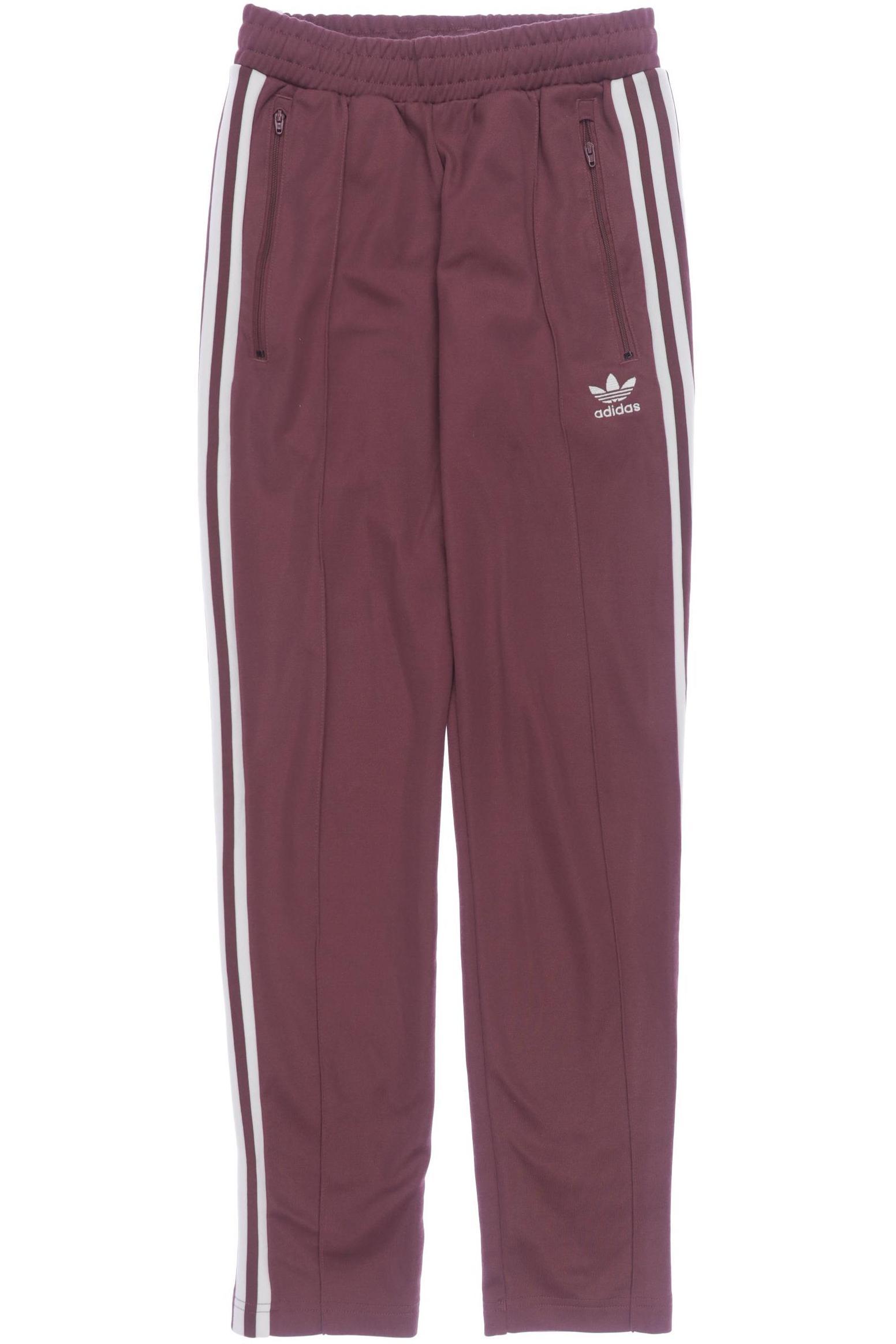 

adidas Originals Damen Stoffhose, bordeaux, Gr. 0