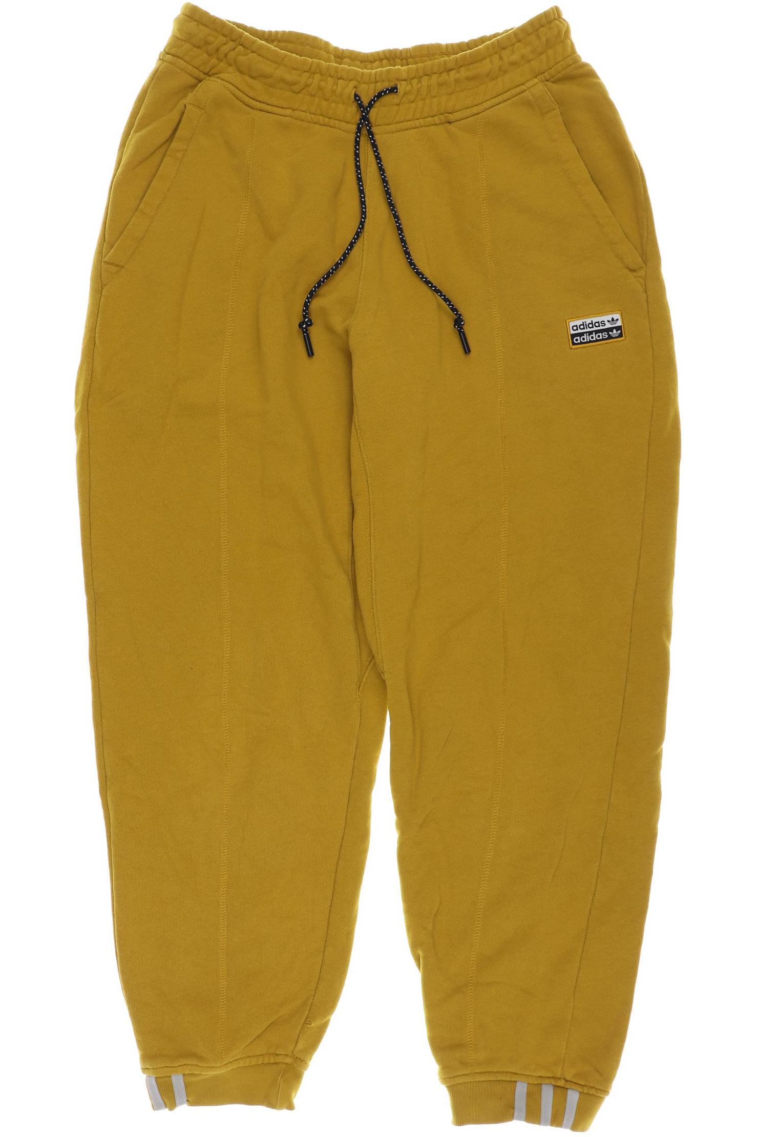 

adidas Originals Damen Stoffhose, gelb