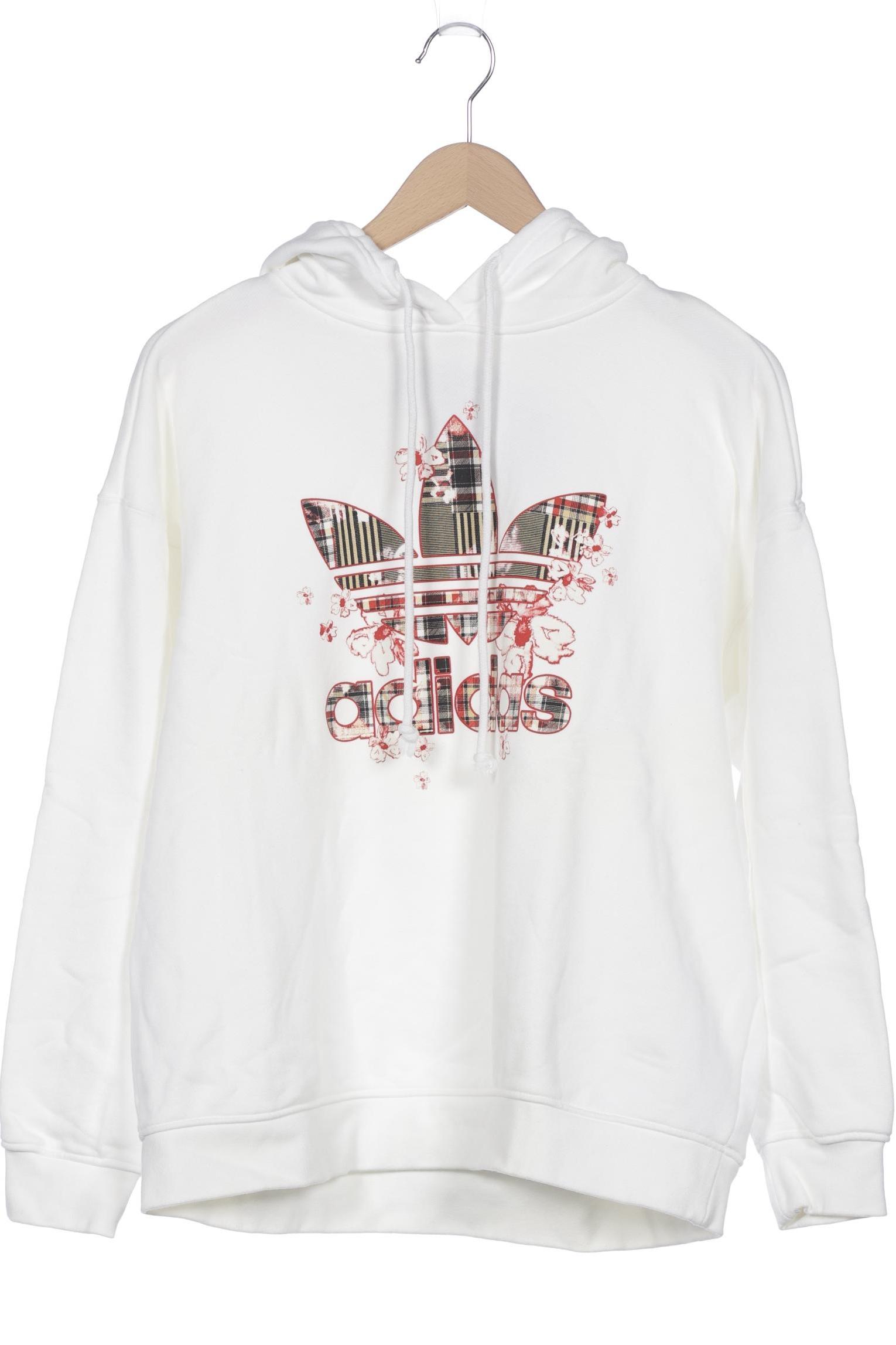 

adidas Originals Damen Kapuzenpullover, weiß, Gr. 42