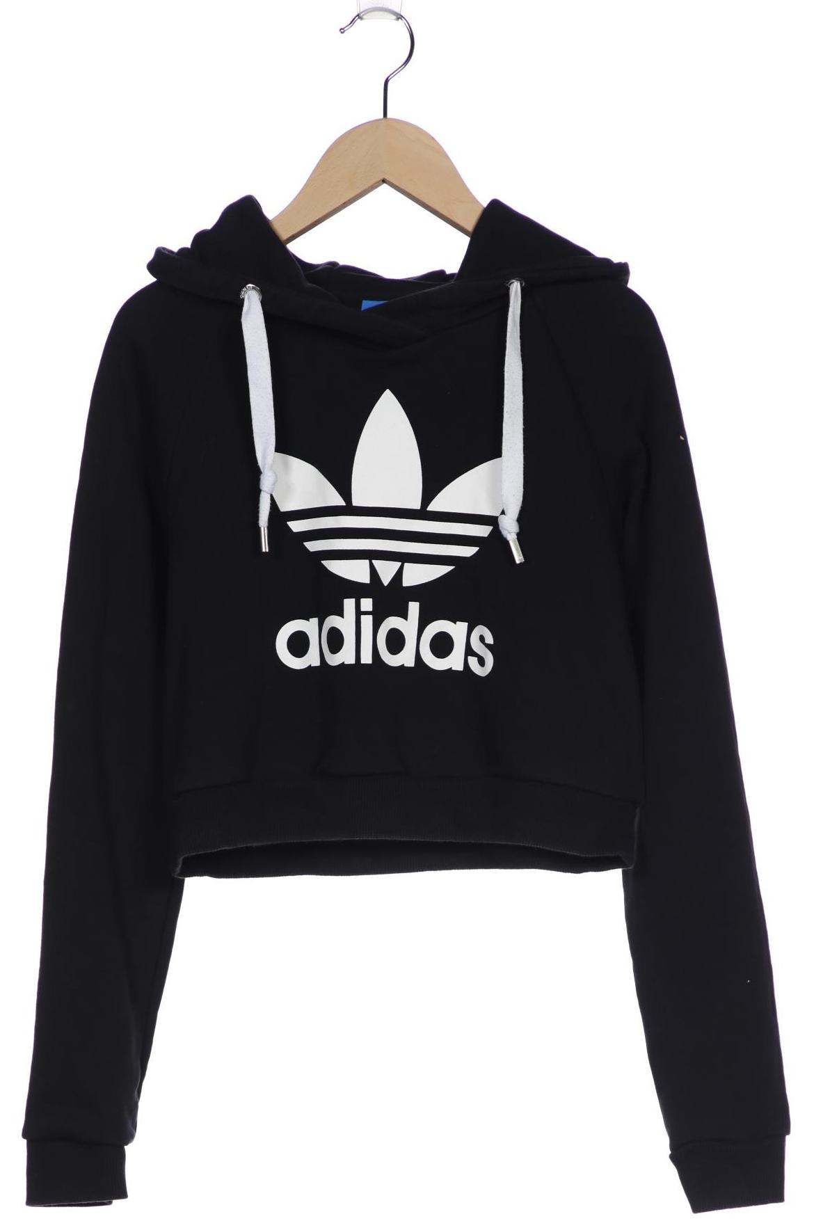 

adidas Originals Damen Kapuzenpullover, schwarz, Gr. 34
