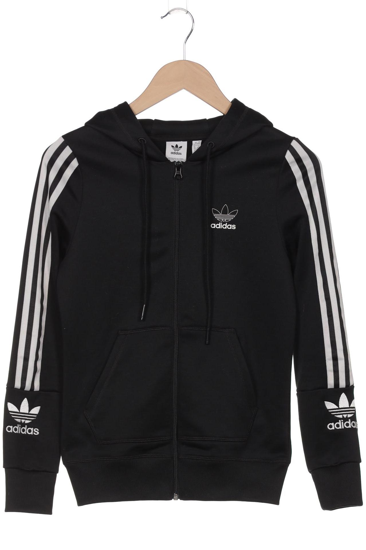 

adidas Originals Damen Kapuzenpullover, schwarz, Gr. 30