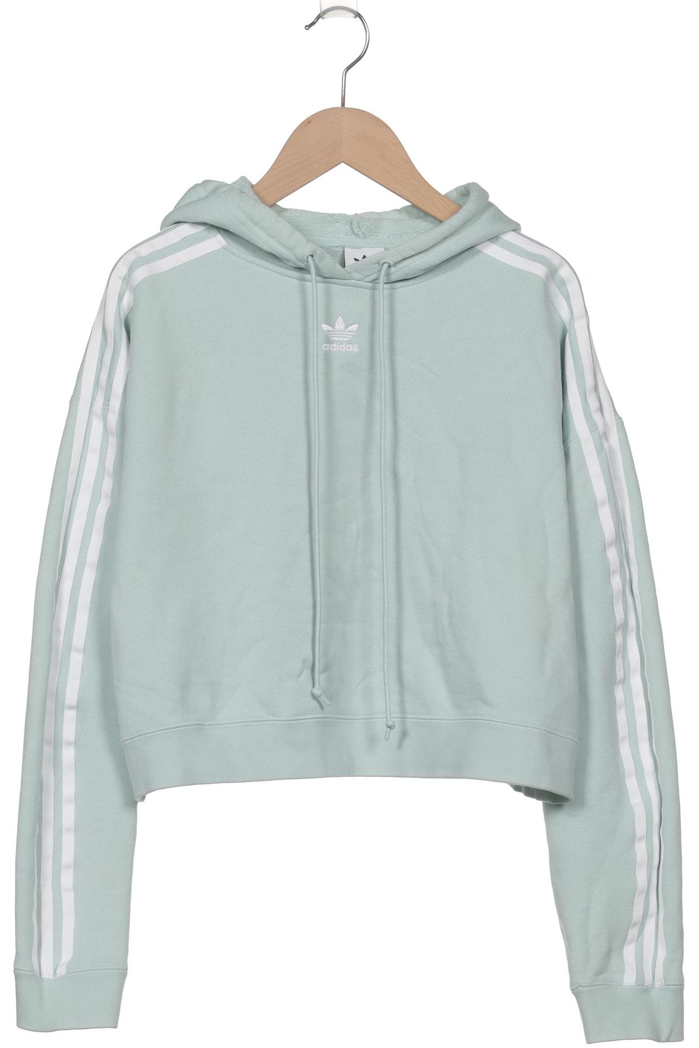 

adidas Originals Damen Kapuzenpullover, türkis, Gr. 36
