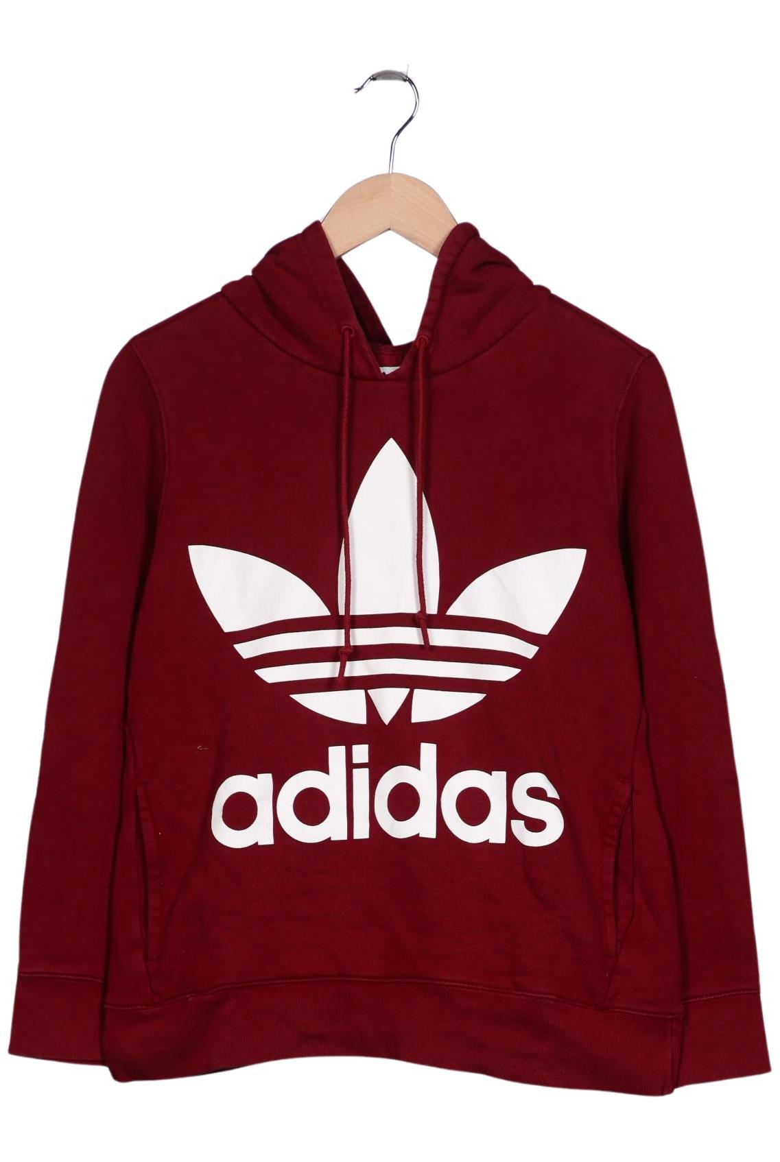 

adidas Originals Damen Kapuzenpullover, rot, Gr. 36